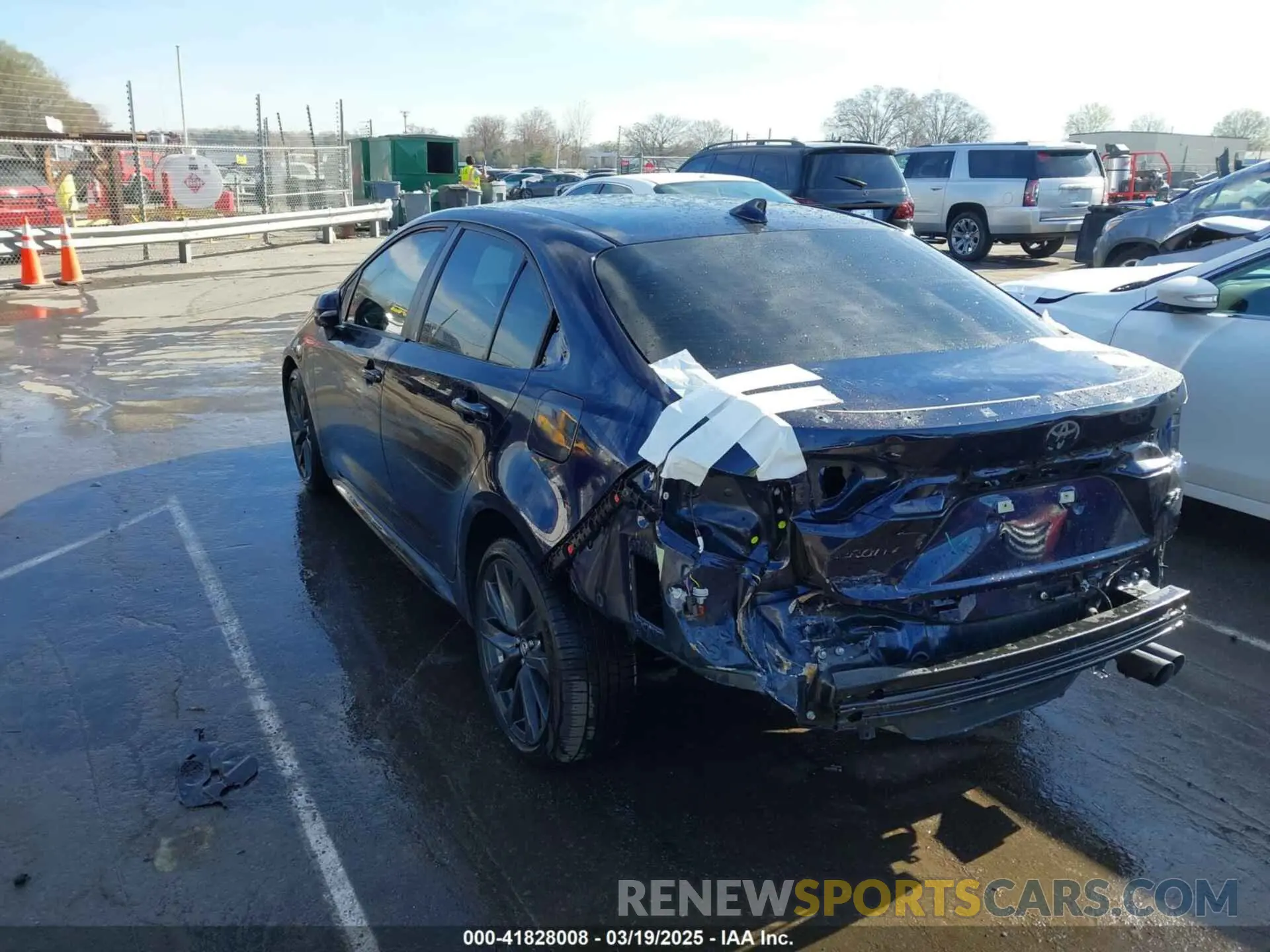 3 fotografías del automóvil dañado 5YFS4MCE5RP181272 TOYOTA COROLLA 2024