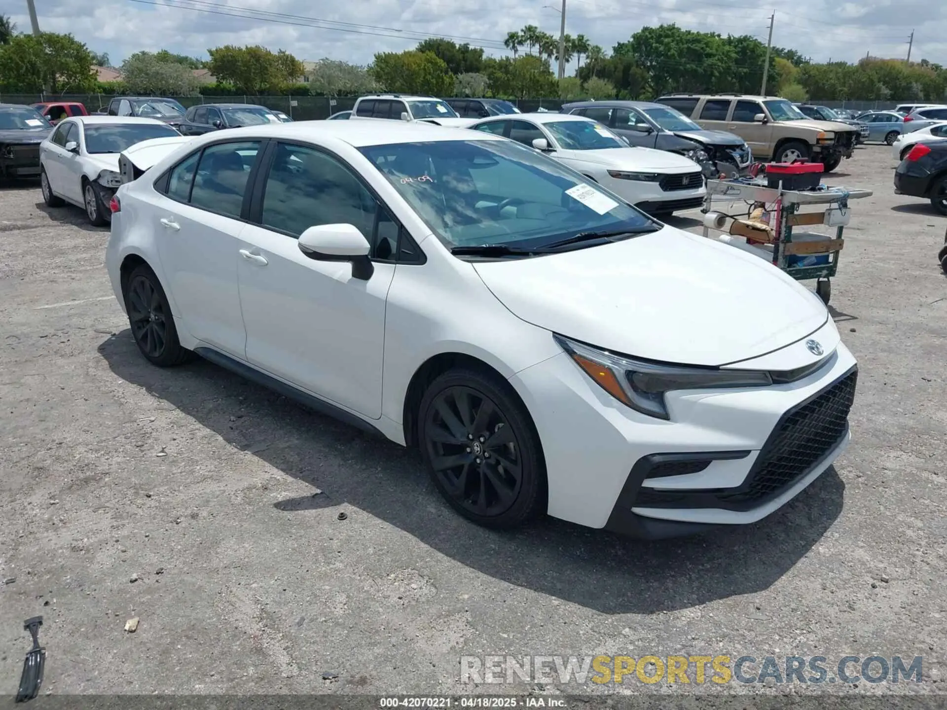 1 fotografías del automóvil dañado 5YFS4MCE5RP182874 TOYOTA COROLLA 2024