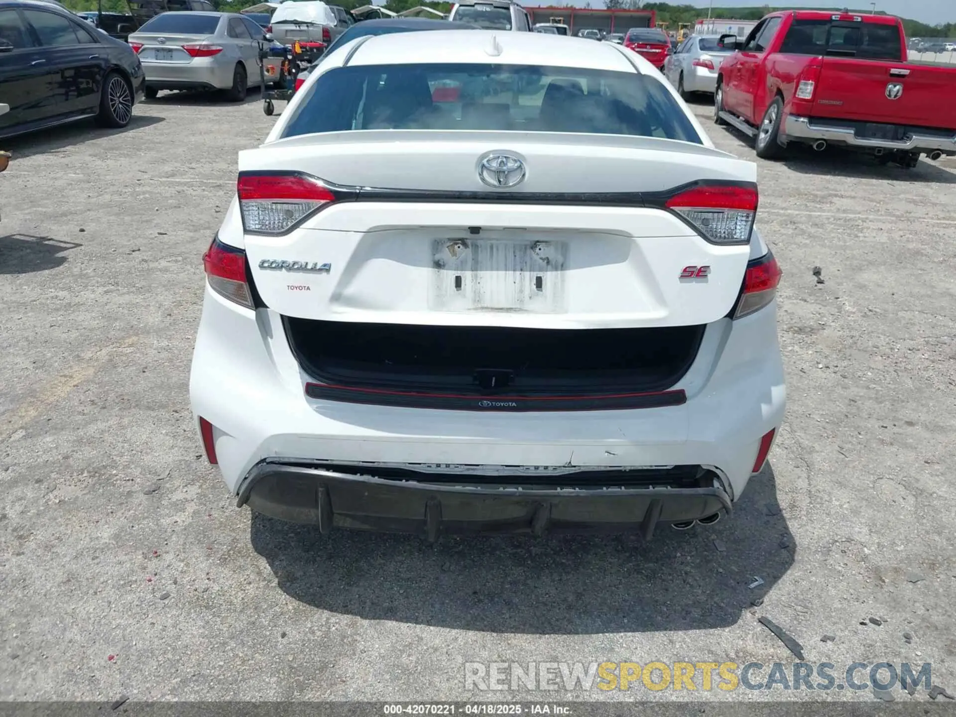 6 fotografías del automóvil dañado 5YFS4MCE5RP182874 TOYOTA COROLLA 2024