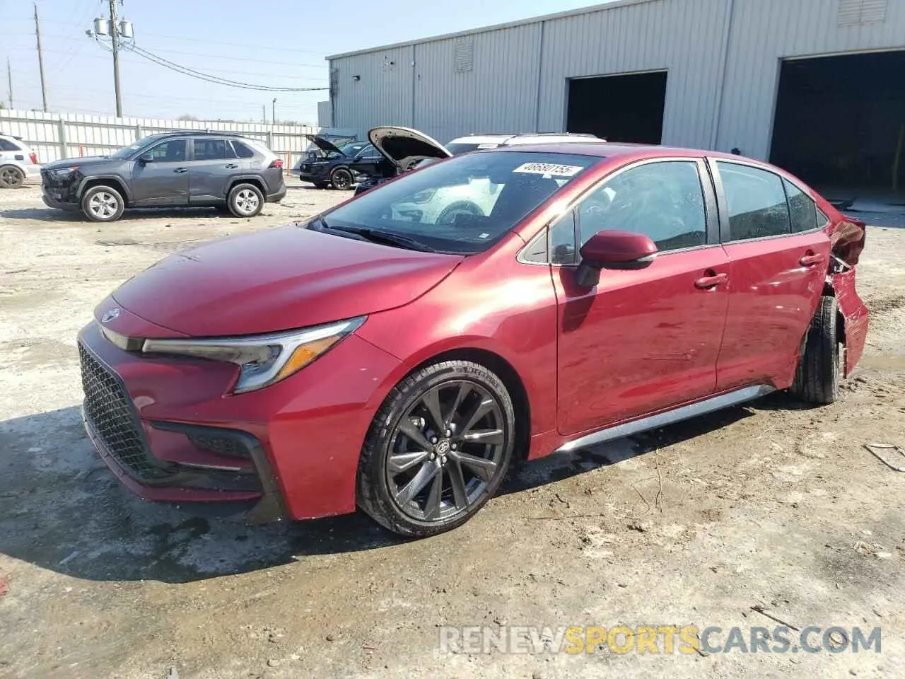 1 fotografías del automóvil dañado 5YFS4MCE5RP191736 TOYOTA COROLLA 2024