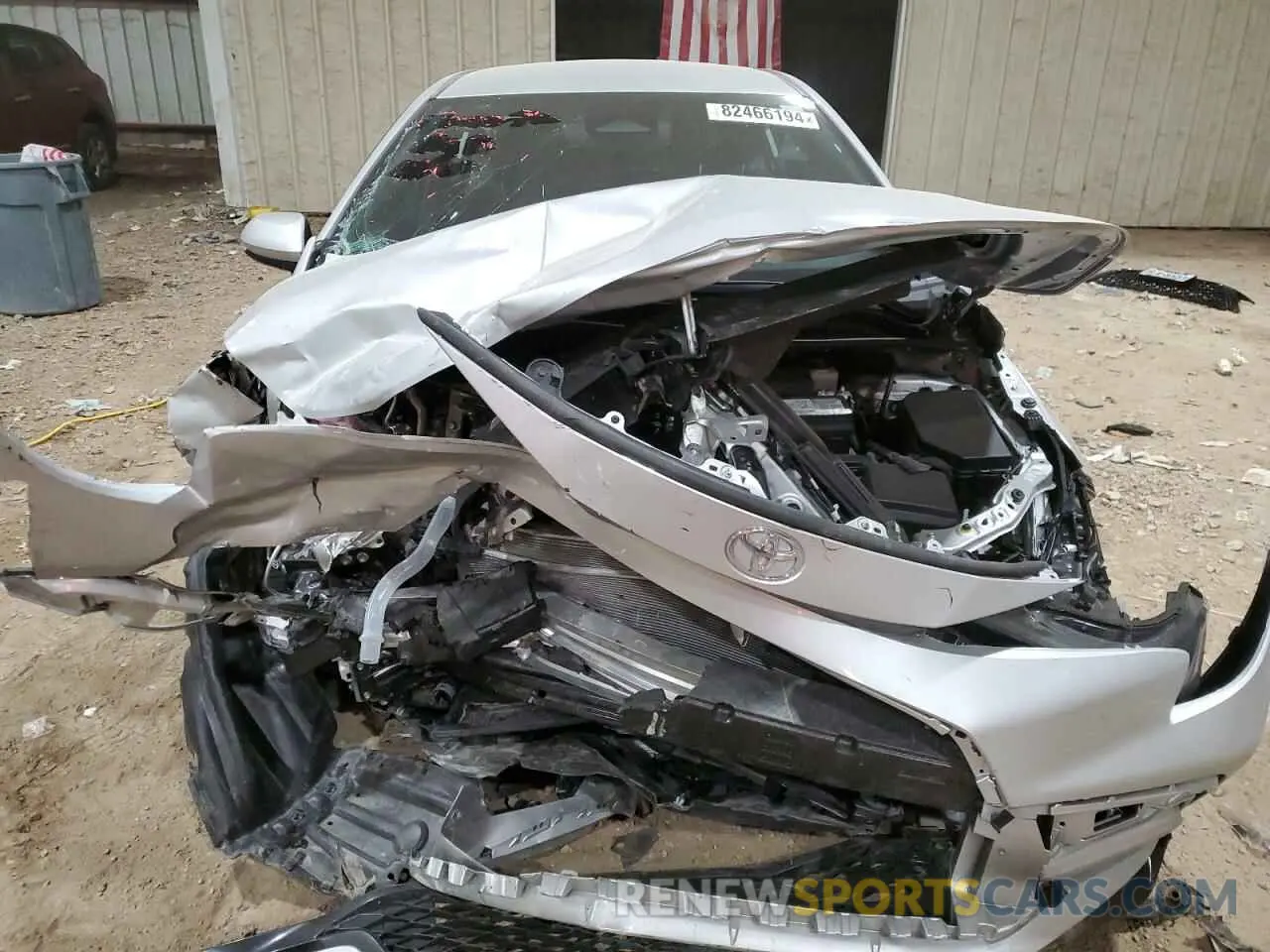 5 fotografías del automóvil dañado 5YFS4MCE5RP204985 TOYOTA COROLLA 2024