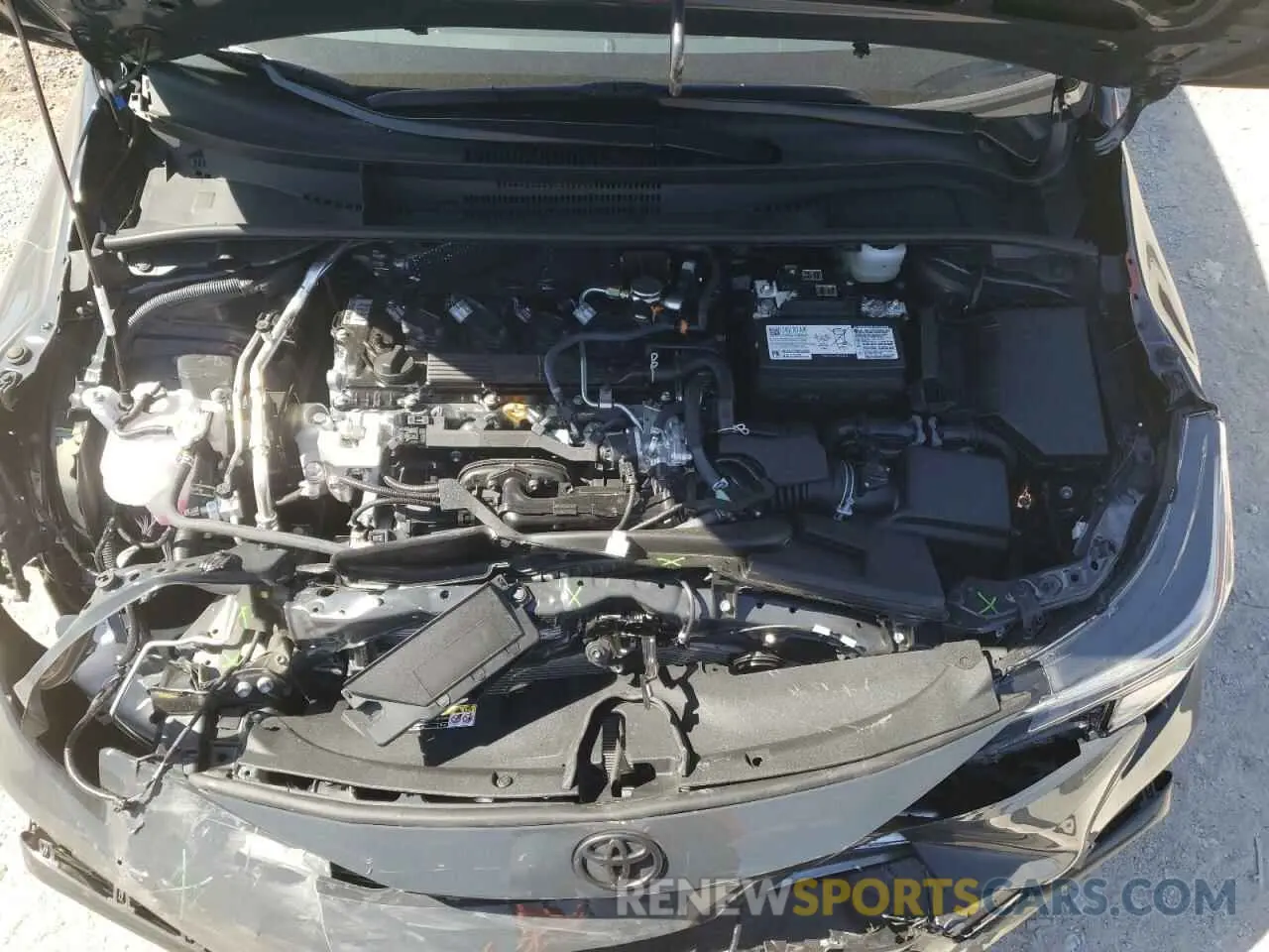 11 fotografías del automóvil dañado 5YFS4MCE5RP207854 TOYOTA COROLLA 2024