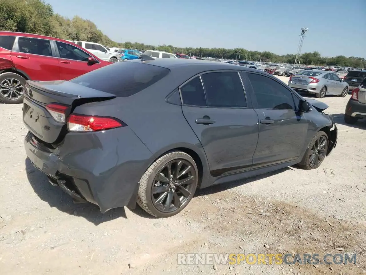 3 fotografías del automóvil dañado 5YFS4MCE5RP207854 TOYOTA COROLLA 2024
