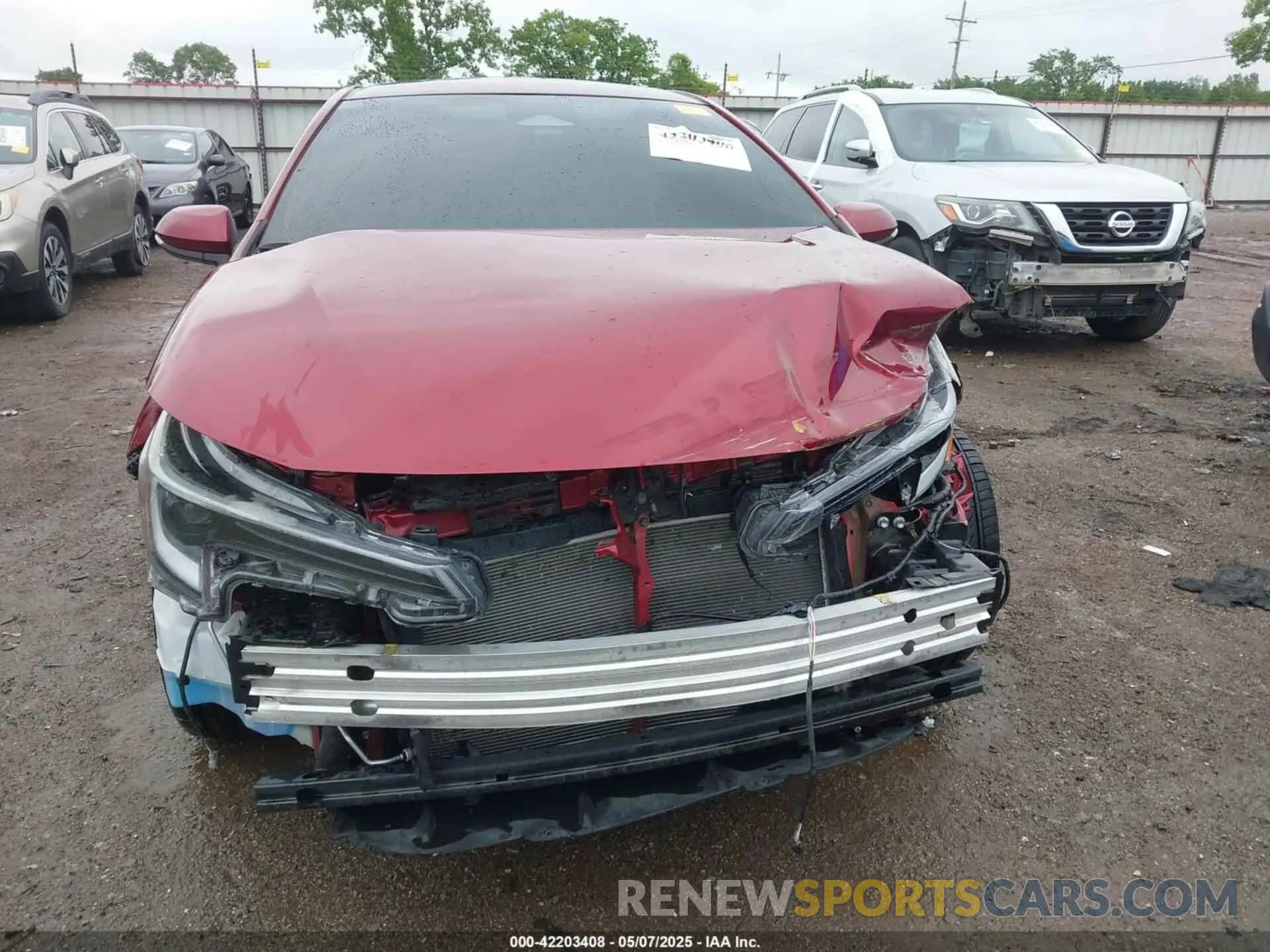 13 fotografías del automóvil dañado 5YFS4MCE6RP176775 TOYOTA COROLLA 2024