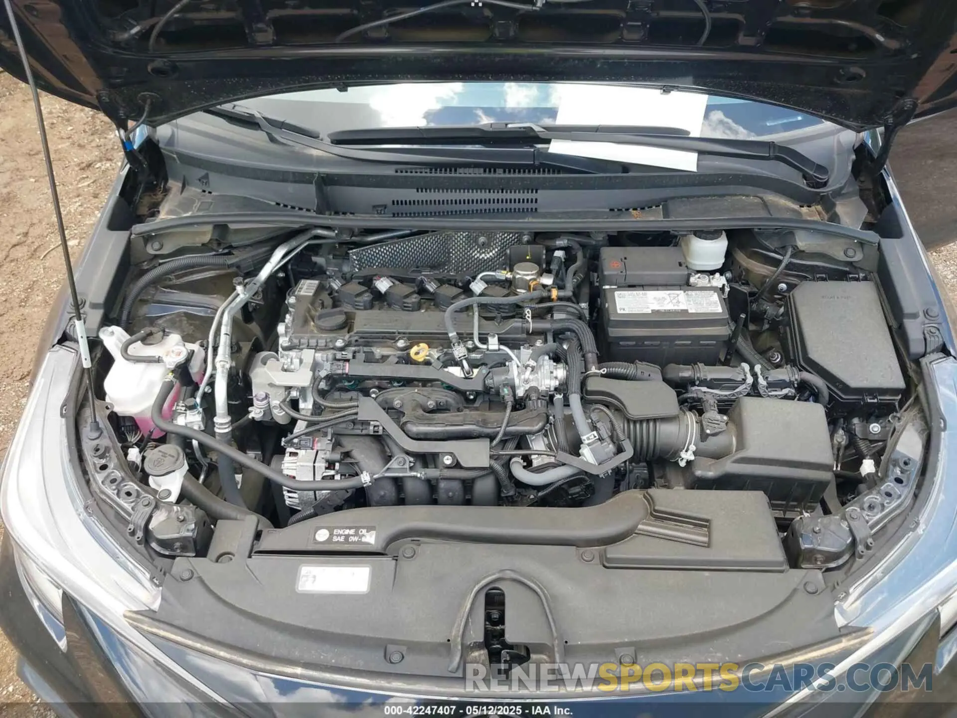 10 fotografías del automóvil dañado 5YFS4MCE6RP182317 TOYOTA COROLLA 2024