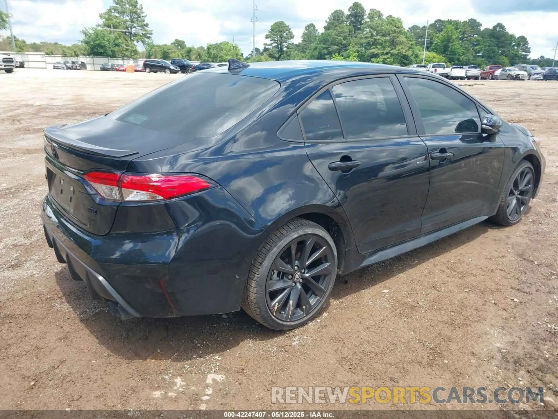 4 fotografías del automóvil dañado 5YFS4MCE6RP182317 TOYOTA COROLLA 2024