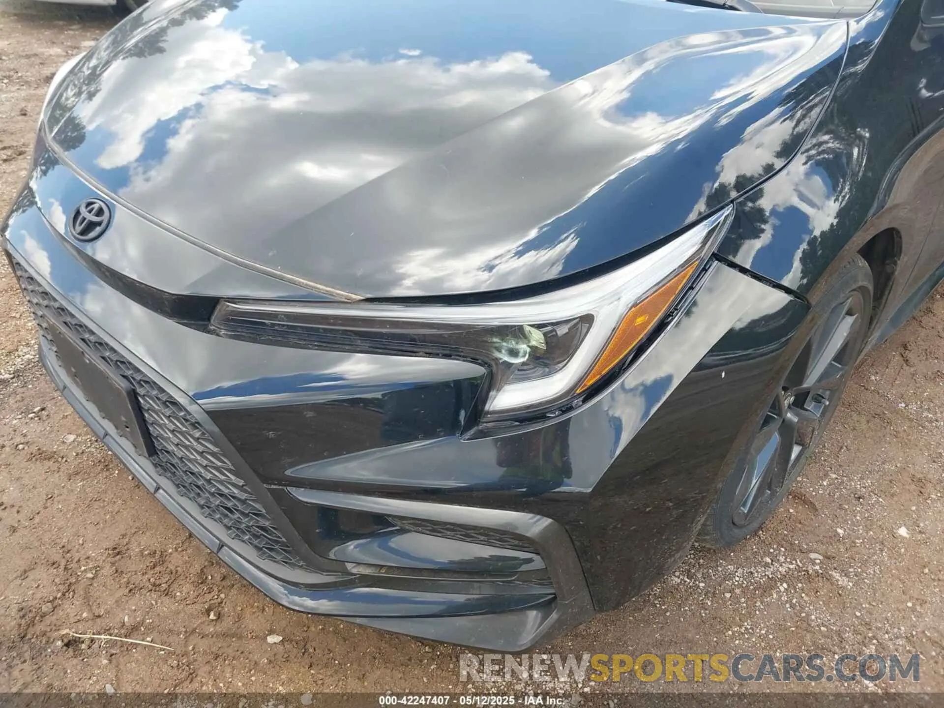 6 fotografías del automóvil dañado 5YFS4MCE6RP182317 TOYOTA COROLLA 2024