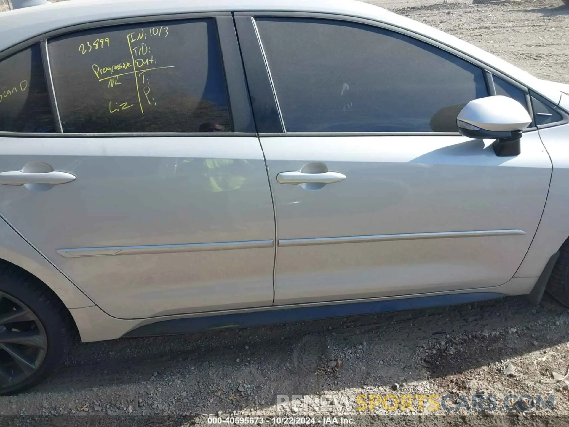 14 fotografías del automóvil dañado 5YFS4MCE6RP185489 TOYOTA COROLLA 2024