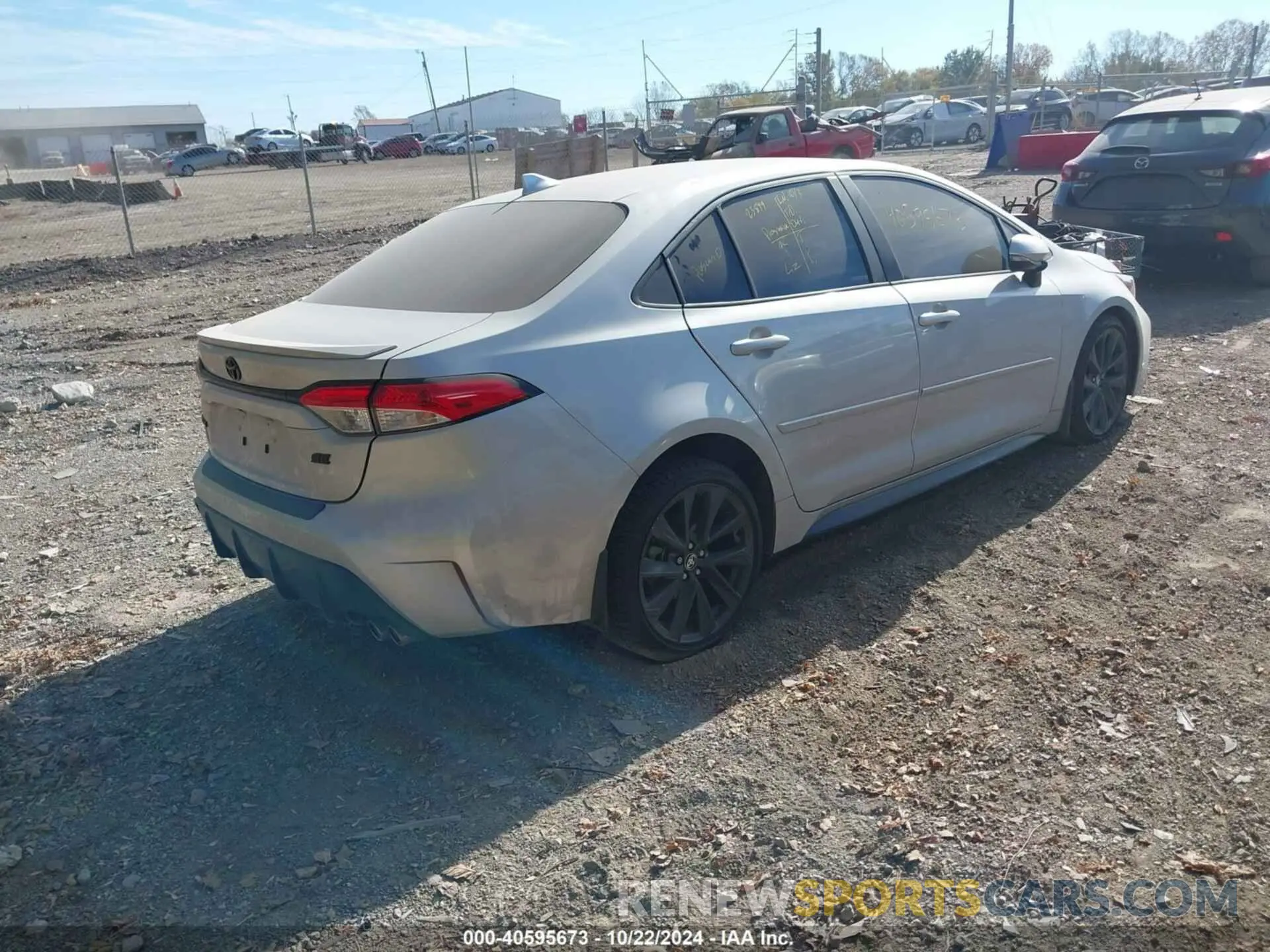 4 fotografías del automóvil dañado 5YFS4MCE6RP185489 TOYOTA COROLLA 2024
