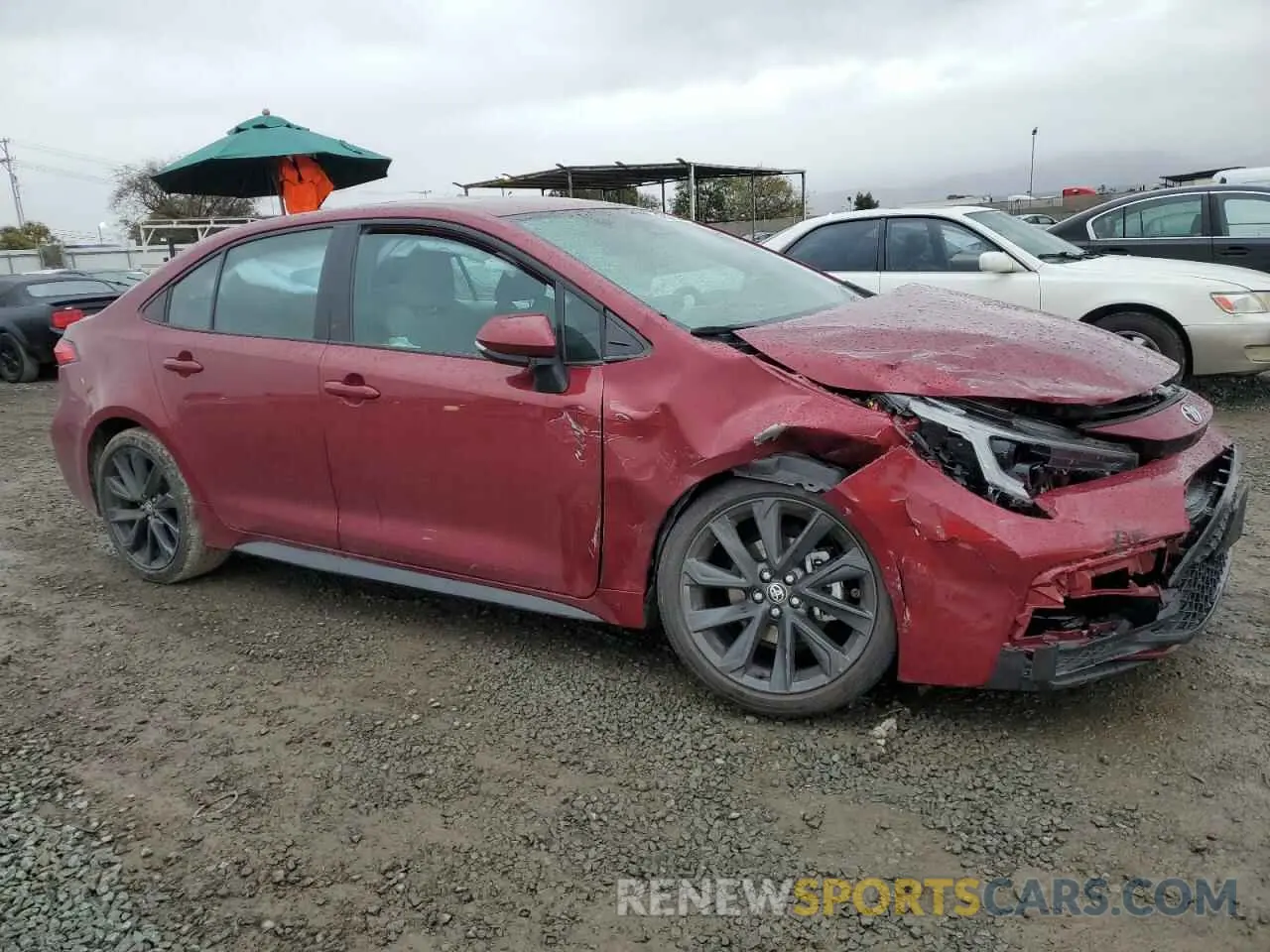 4 fotografías del automóvil dañado 5YFS4MCE6RP192944 TOYOTA COROLLA 2024