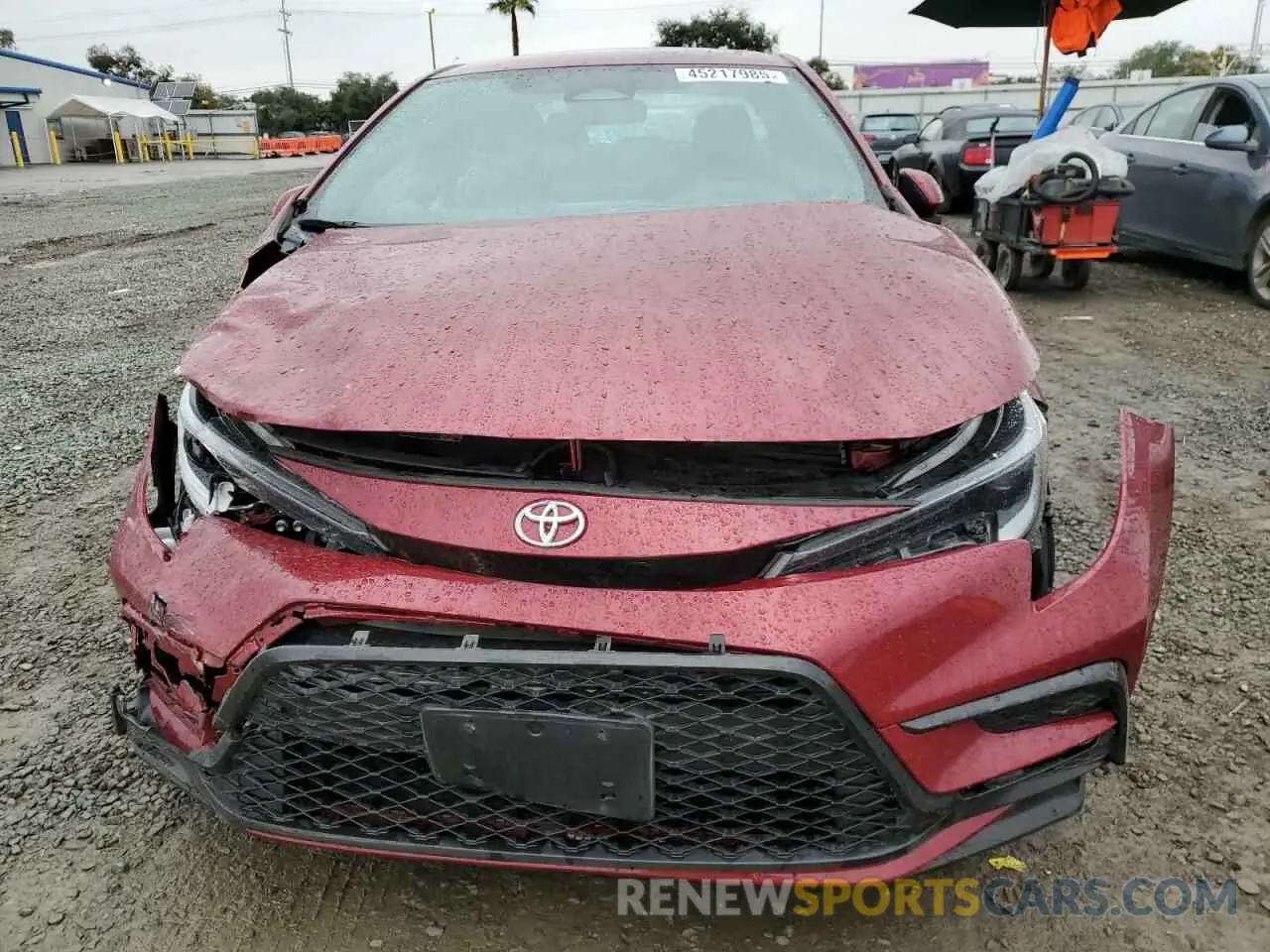 5 fotografías del automóvil dañado 5YFS4MCE6RP192944 TOYOTA COROLLA 2024