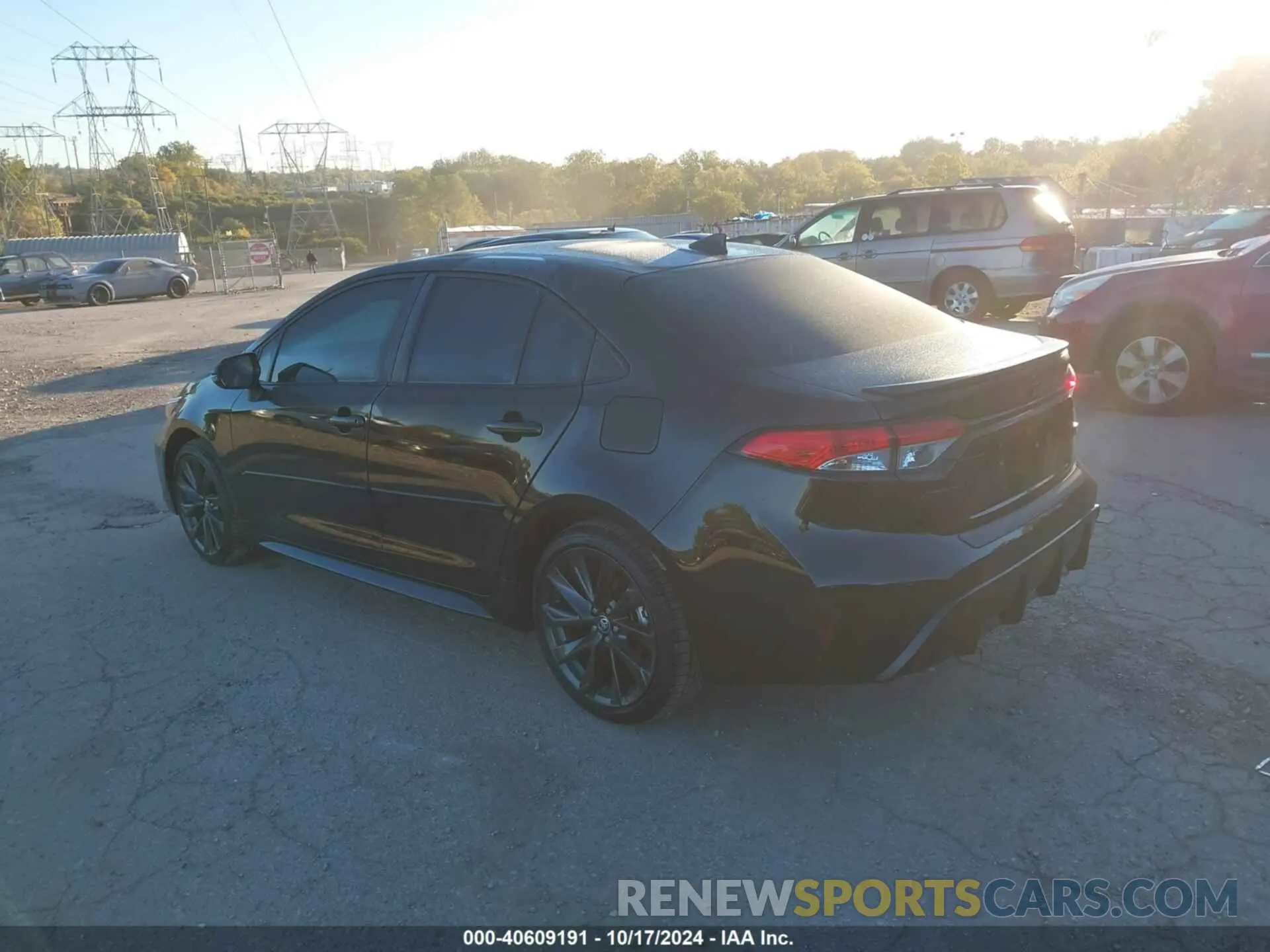 3 fotografías del automóvil dañado 5YFS4MCE6RP205465 TOYOTA COROLLA 2024
