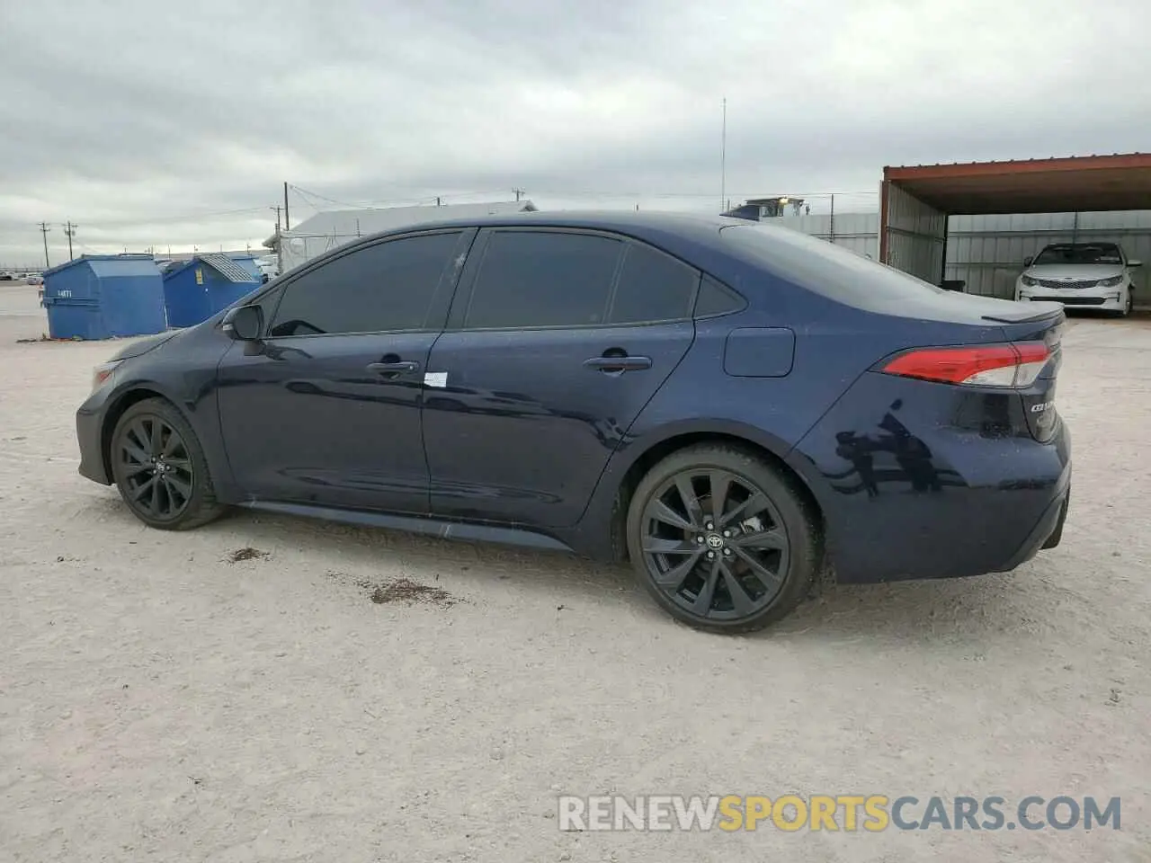 2 fotografías del automóvil dañado 5YFS4MCE7RP171665 TOYOTA COROLLA 2024