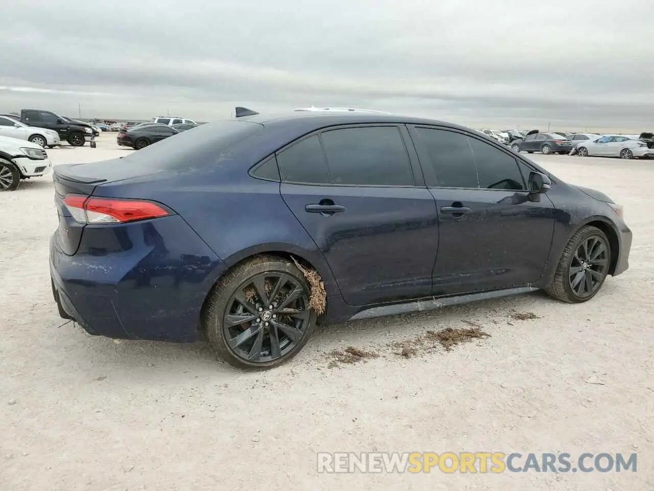 3 fotografías del automóvil dañado 5YFS4MCE7RP171665 TOYOTA COROLLA 2024