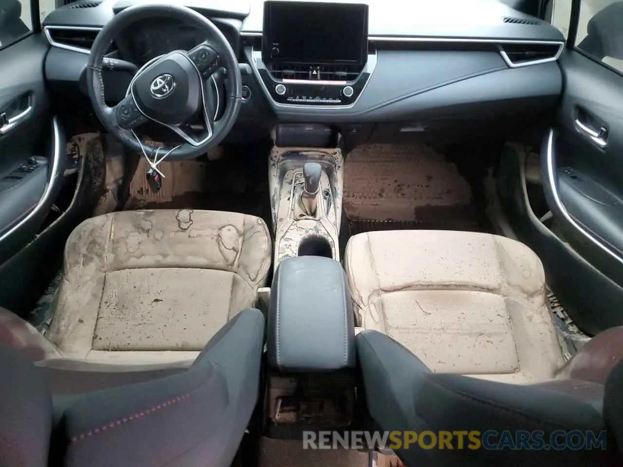 8 fotografías del automóvil dañado 5YFS4MCE7RP171665 TOYOTA COROLLA 2024