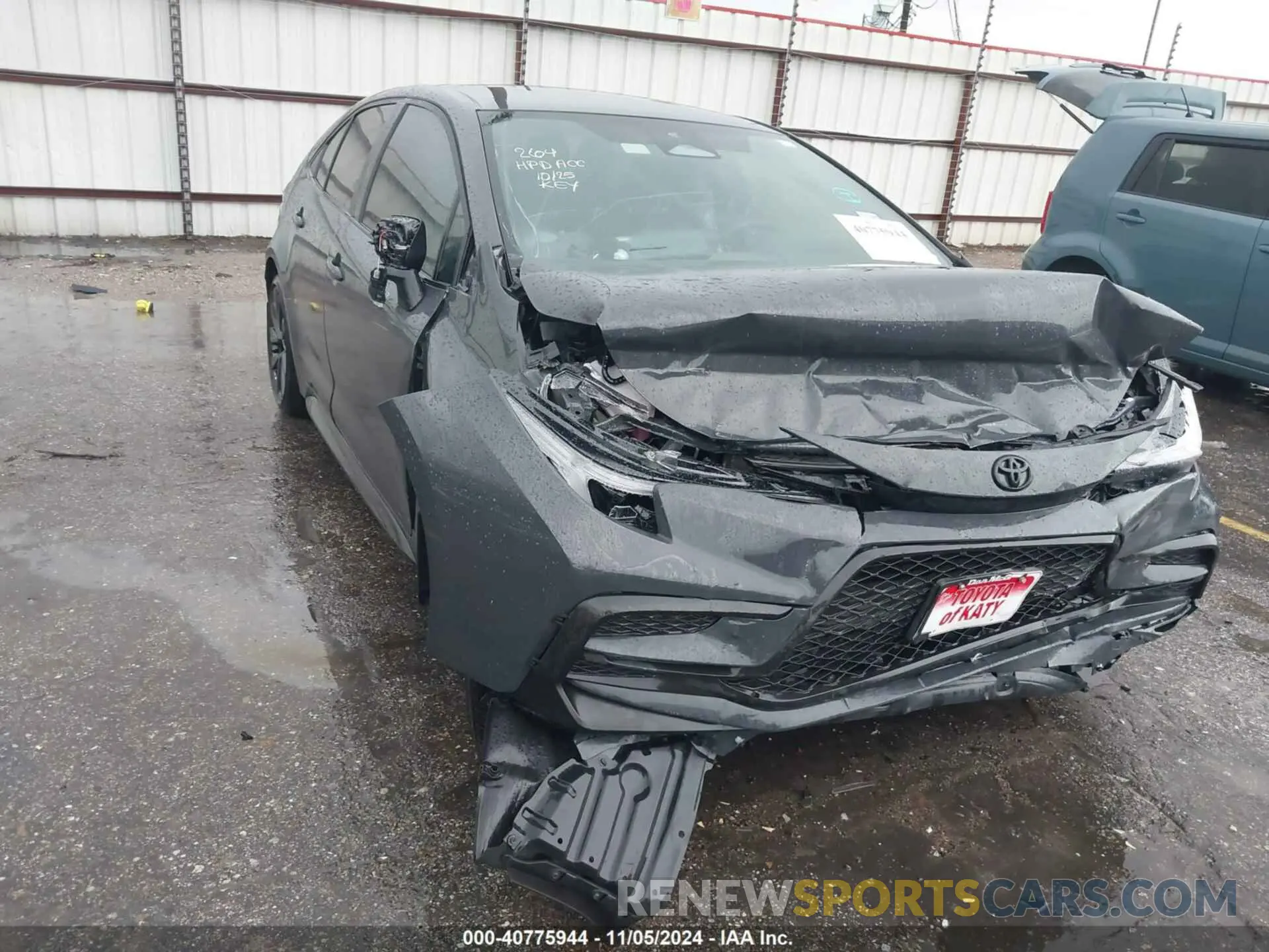 1 fotografías del automóvil dañado 5YFS4MCE7RP179667 TOYOTA COROLLA 2024