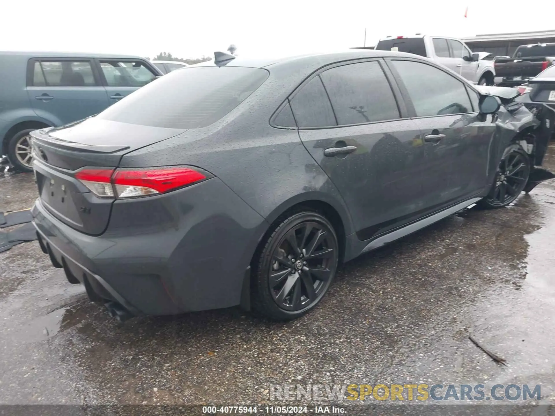 4 fotografías del automóvil dañado 5YFS4MCE7RP179667 TOYOTA COROLLA 2024