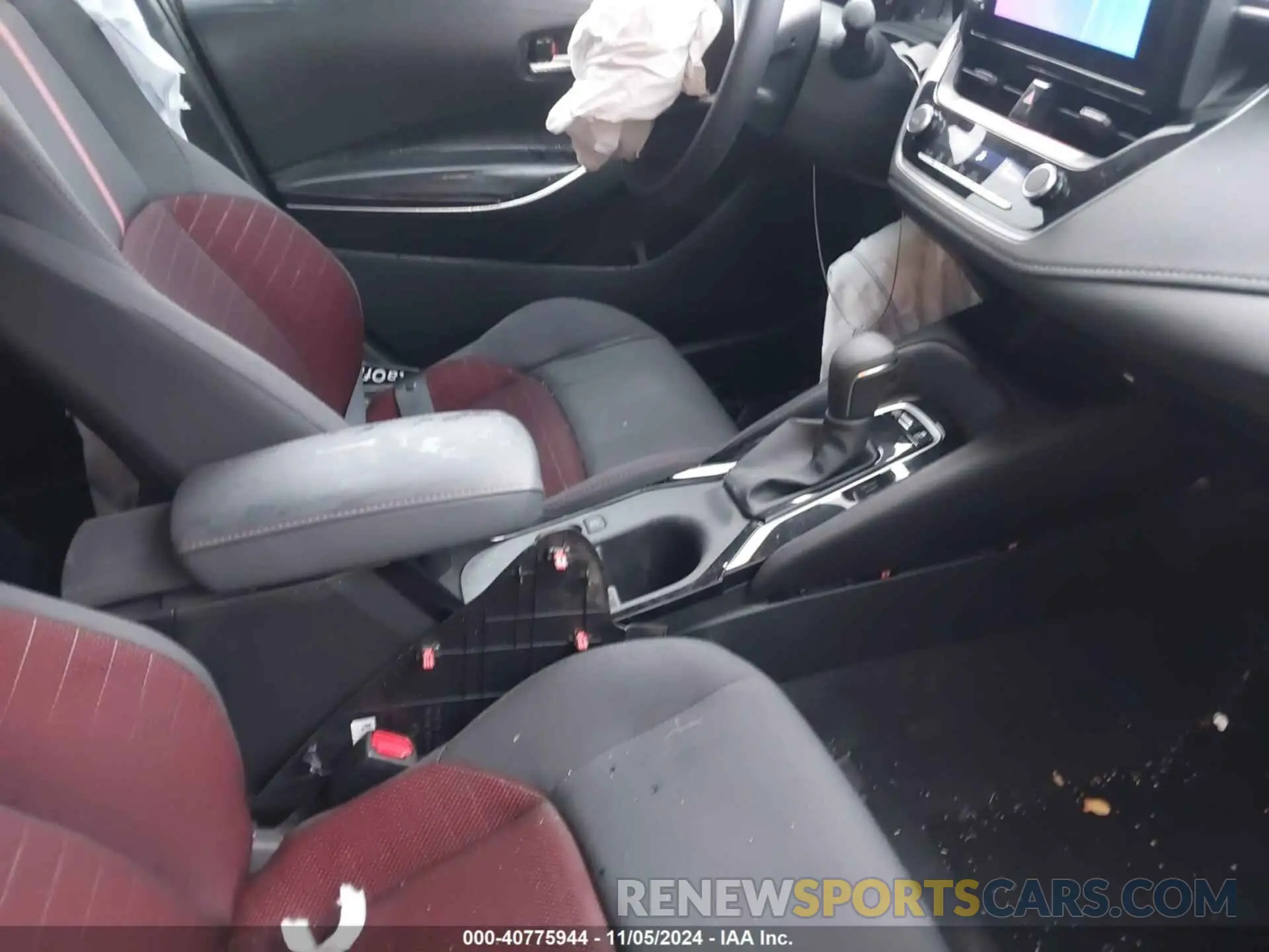 5 fotografías del automóvil dañado 5YFS4MCE7RP179667 TOYOTA COROLLA 2024