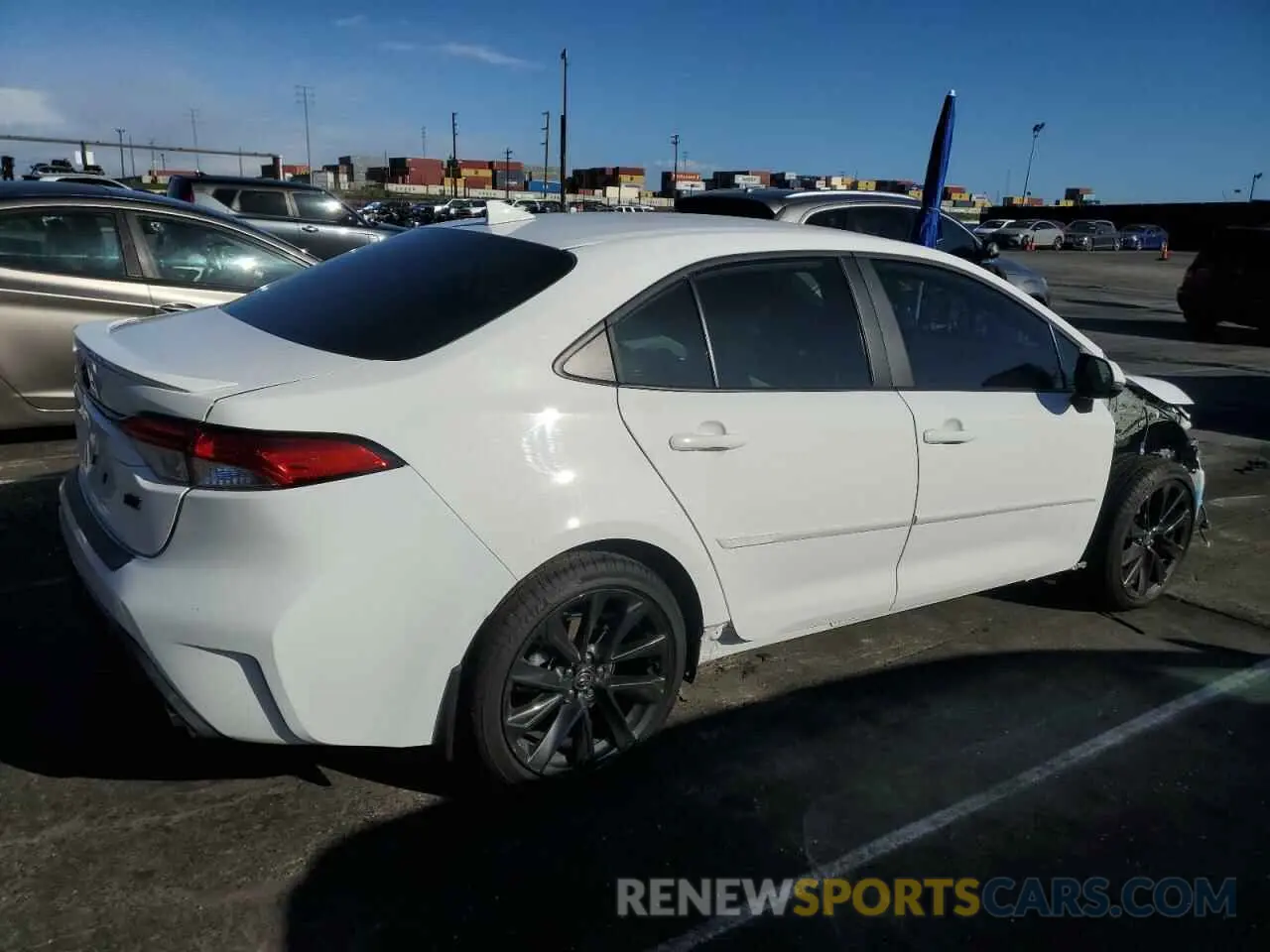 3 fotografías del automóvil dañado 5YFS4MCE7RP190653 TOYOTA COROLLA 2024