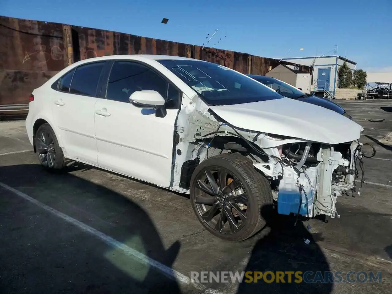 4 fotografías del automóvil dañado 5YFS4MCE7RP190653 TOYOTA COROLLA 2024
