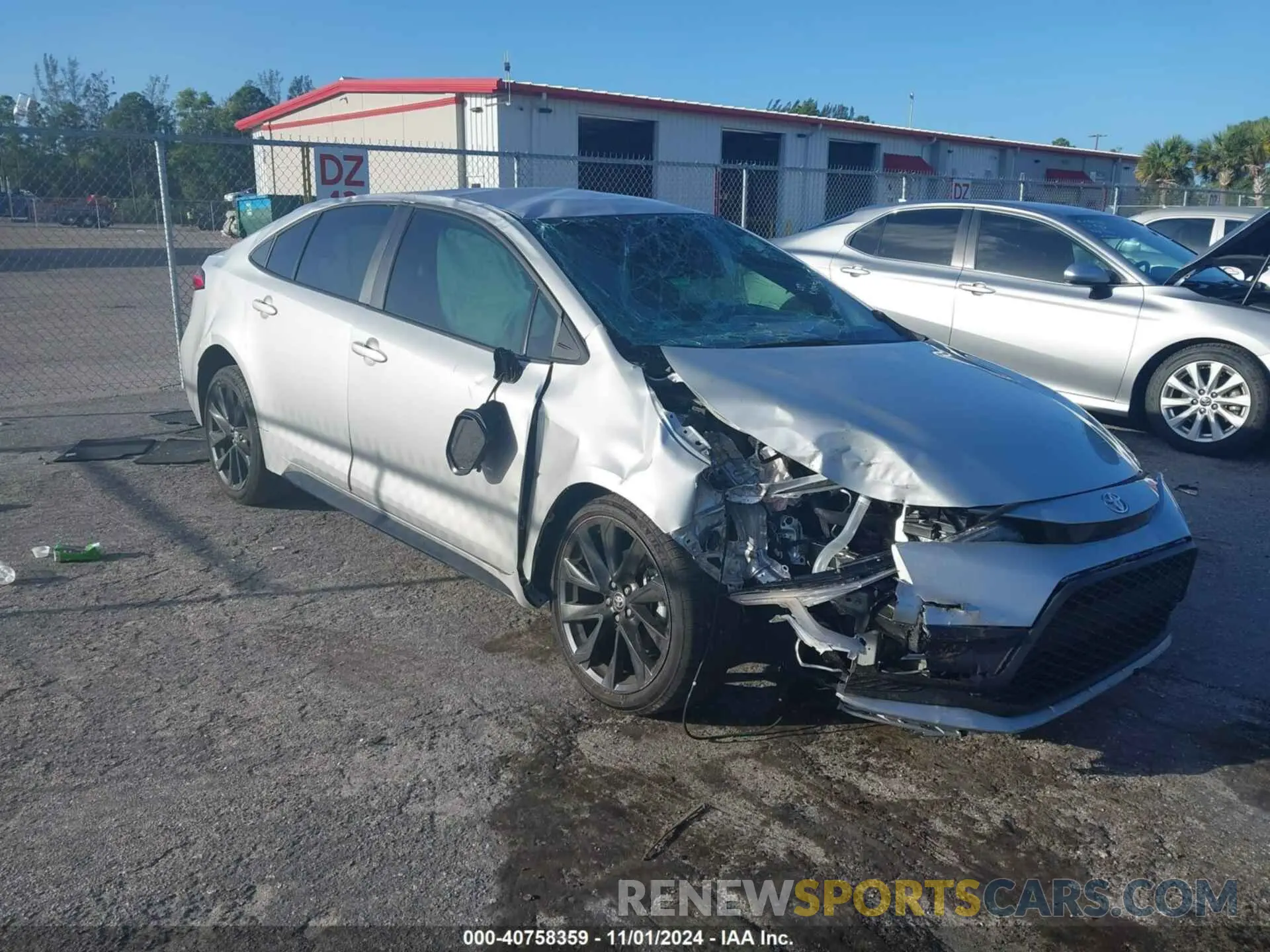 1 fotografías del automóvil dañado 5YFS4MCE7RP190801 TOYOTA COROLLA 2024