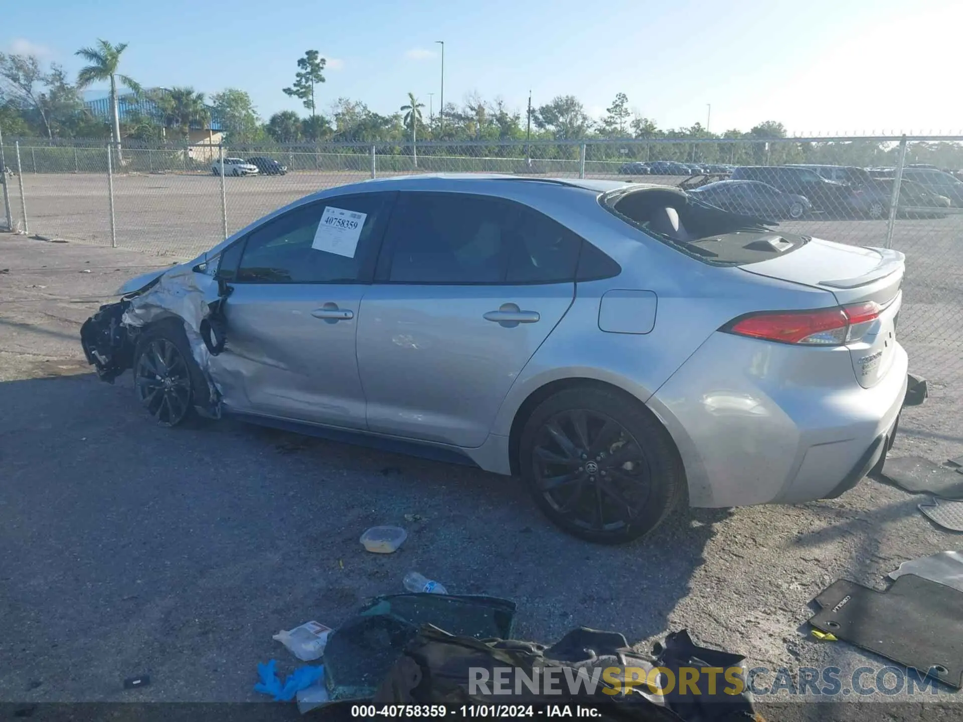 14 fotografías del automóvil dañado 5YFS4MCE7RP190801 TOYOTA COROLLA 2024