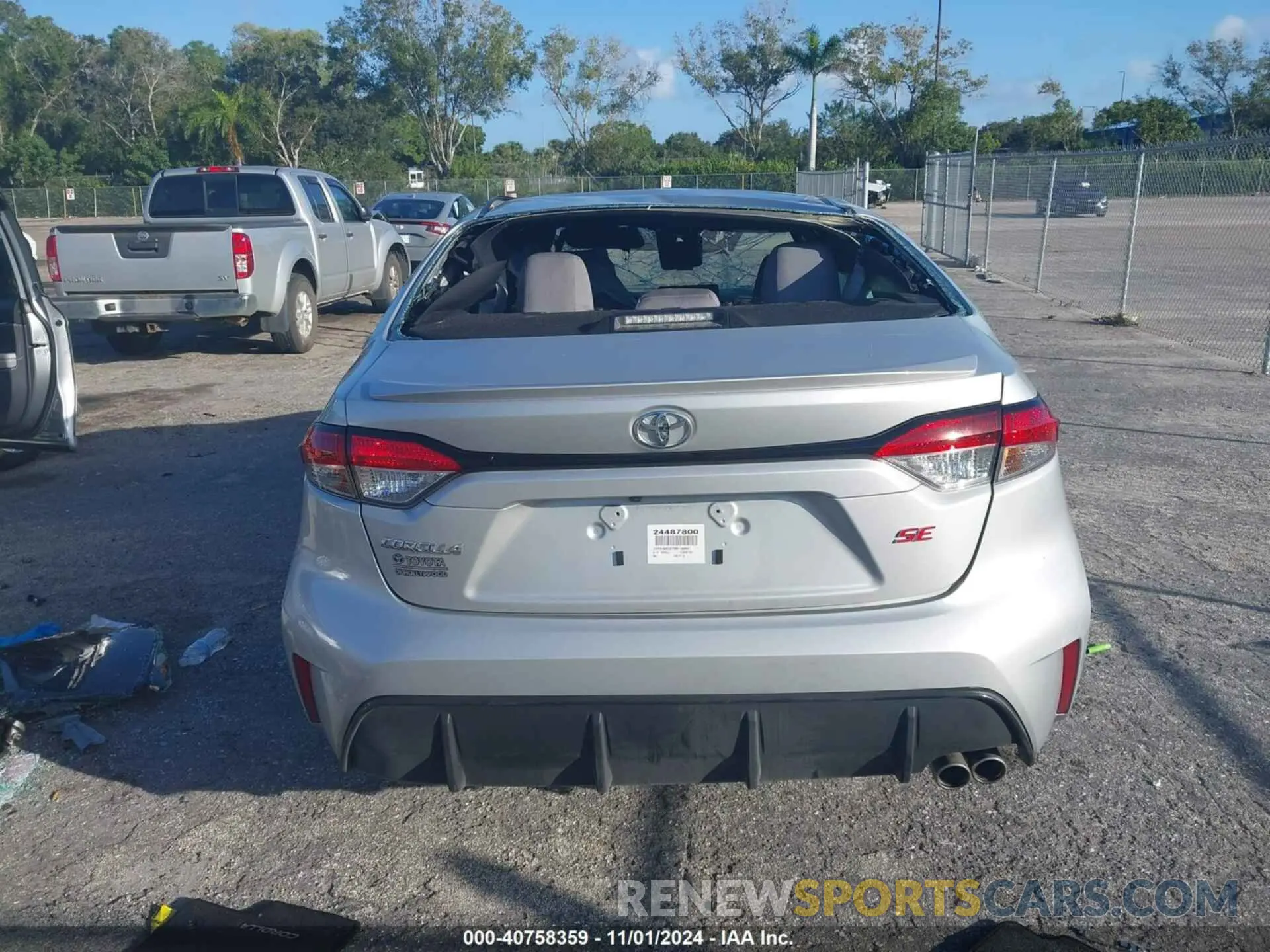 16 fotografías del automóvil dañado 5YFS4MCE7RP190801 TOYOTA COROLLA 2024