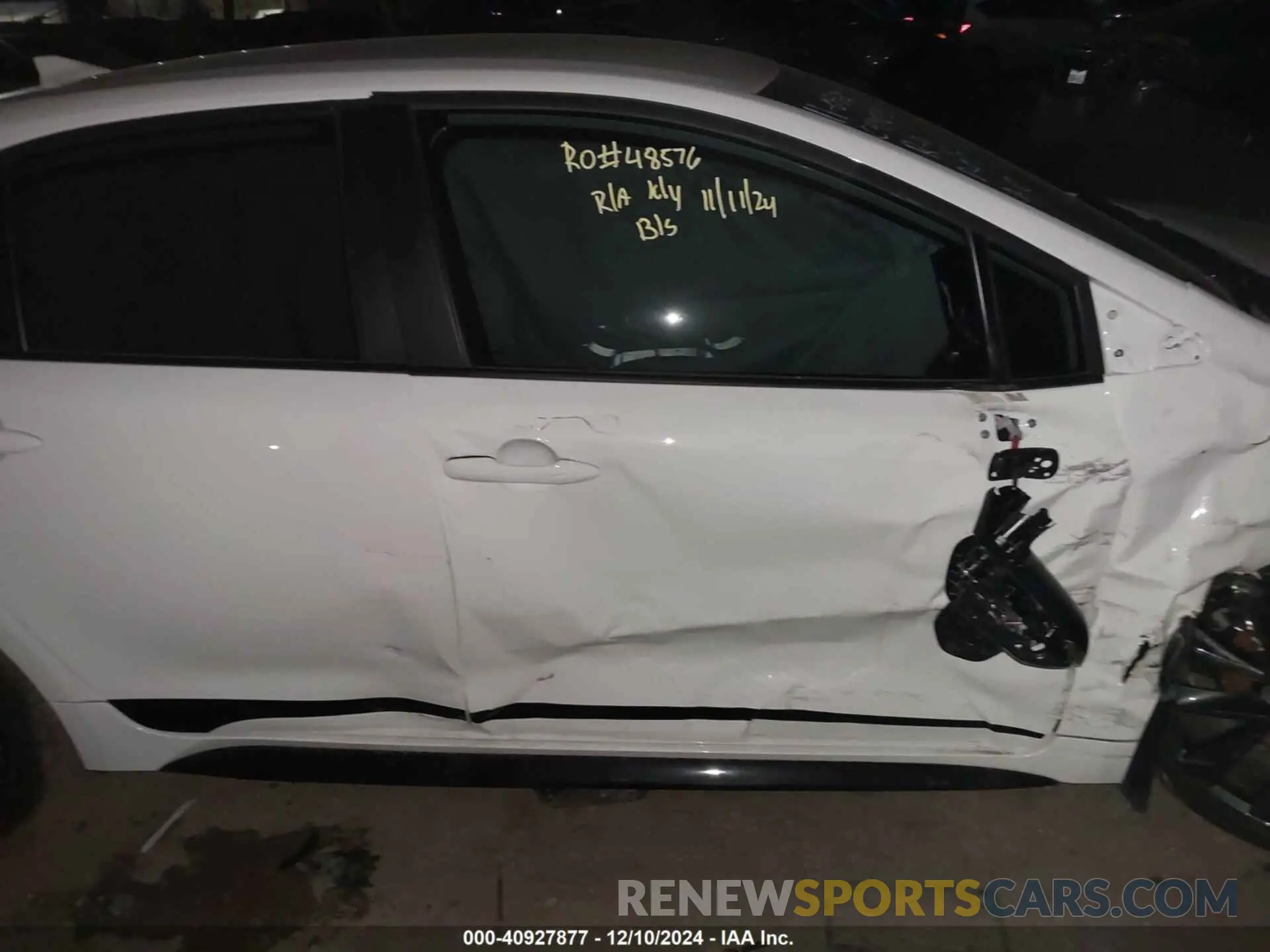 13 fotografías del automóvil dañado 5YFS4MCE7RP202901 TOYOTA COROLLA 2024