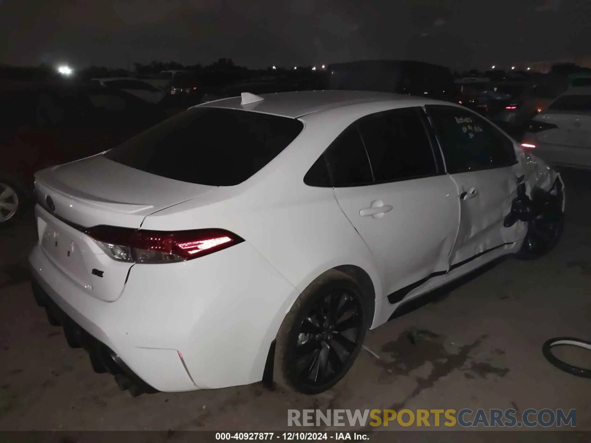 4 fotografías del automóvil dañado 5YFS4MCE7RP202901 TOYOTA COROLLA 2024