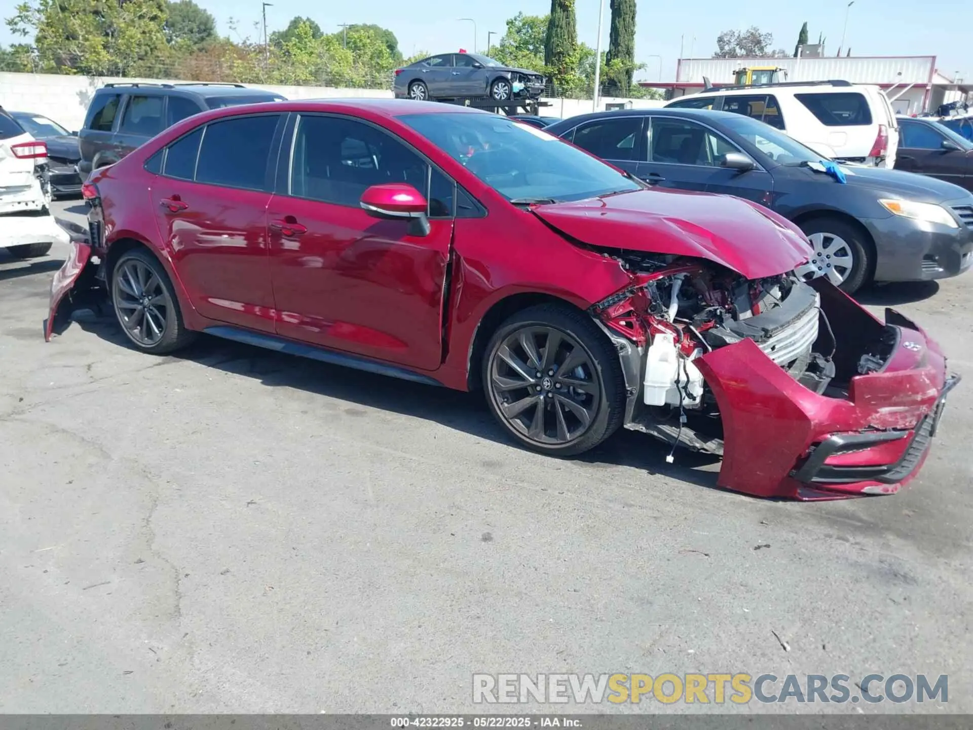 1 fotografías del automóvil dañado 5YFS4MCE7RP203465 TOYOTA COROLLA 2024