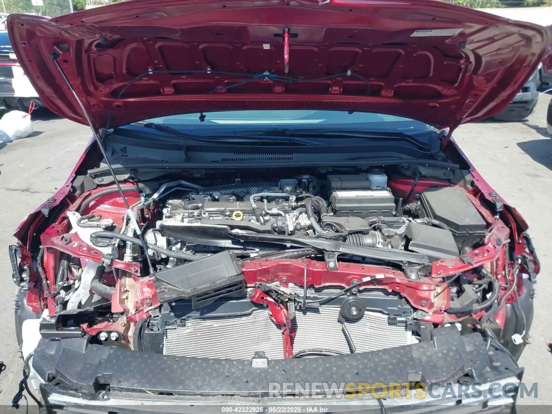 10 fotografías del automóvil dañado 5YFS4MCE7RP203465 TOYOTA COROLLA 2024