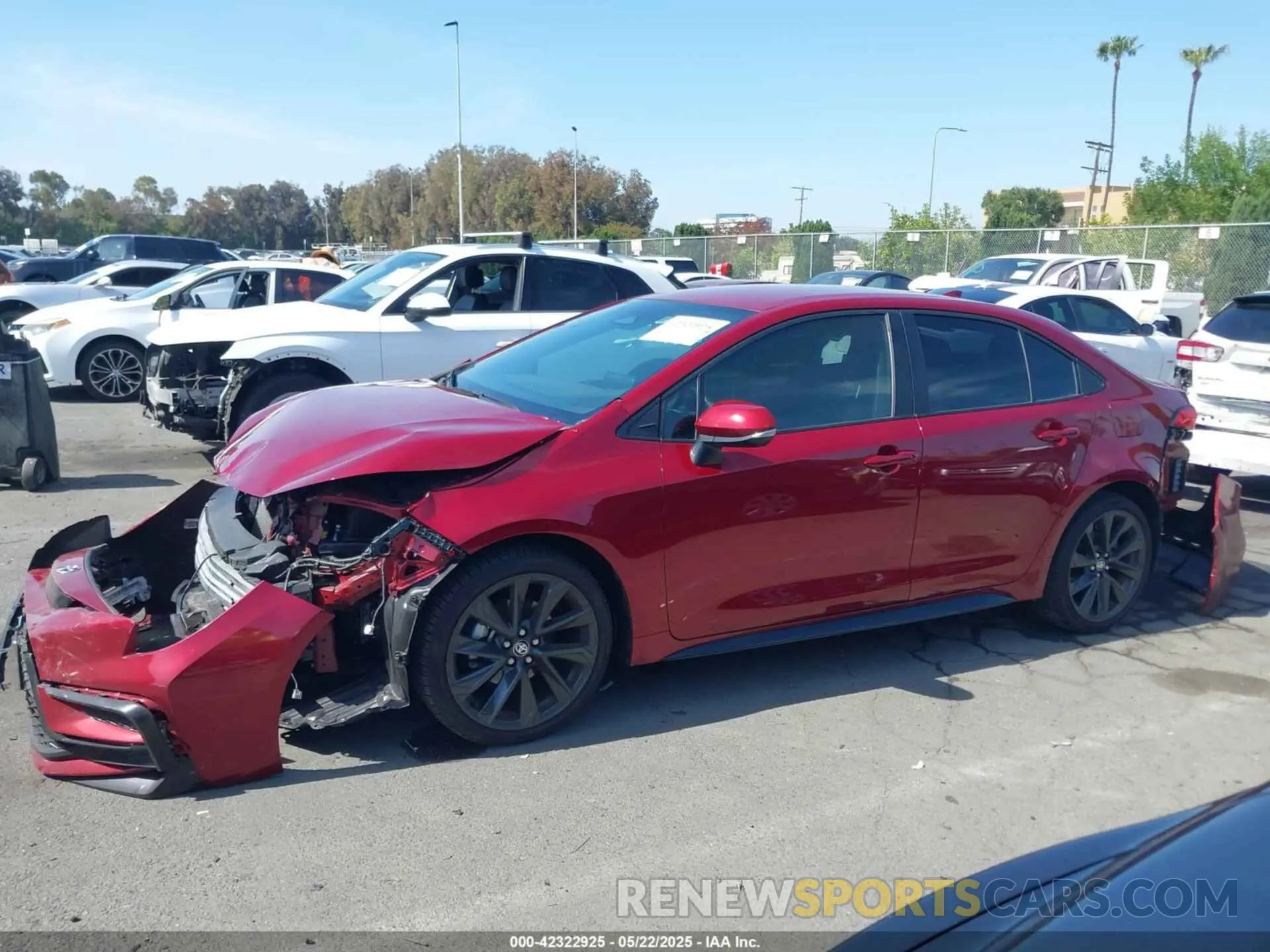 15 fotografías del automóvil dañado 5YFS4MCE7RP203465 TOYOTA COROLLA 2024