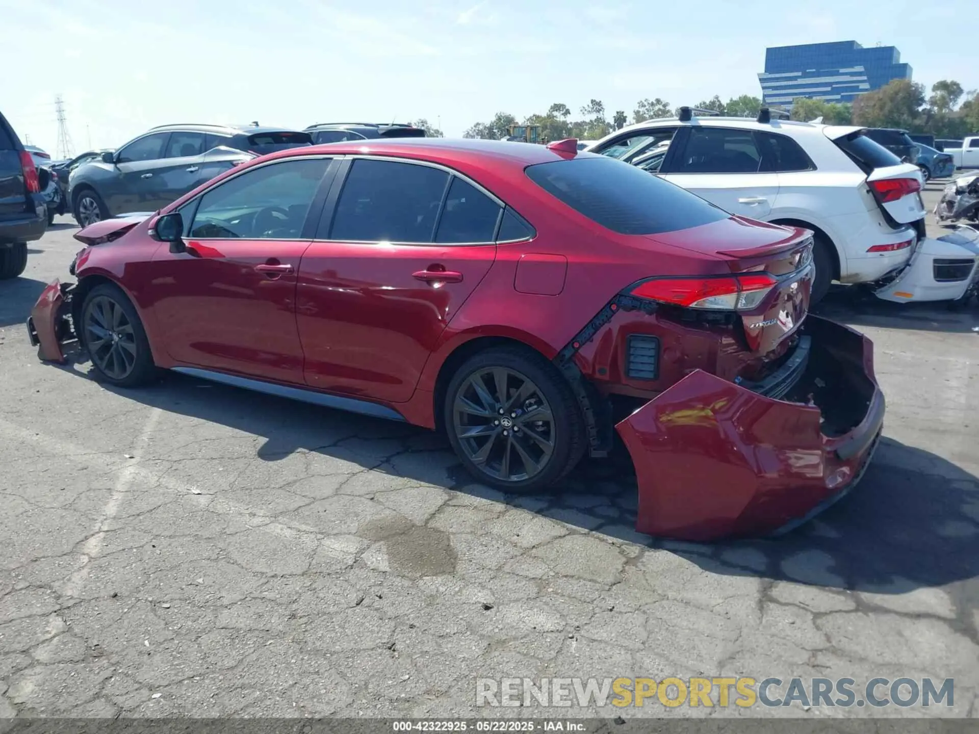 3 fotografías del automóvil dañado 5YFS4MCE7RP203465 TOYOTA COROLLA 2024