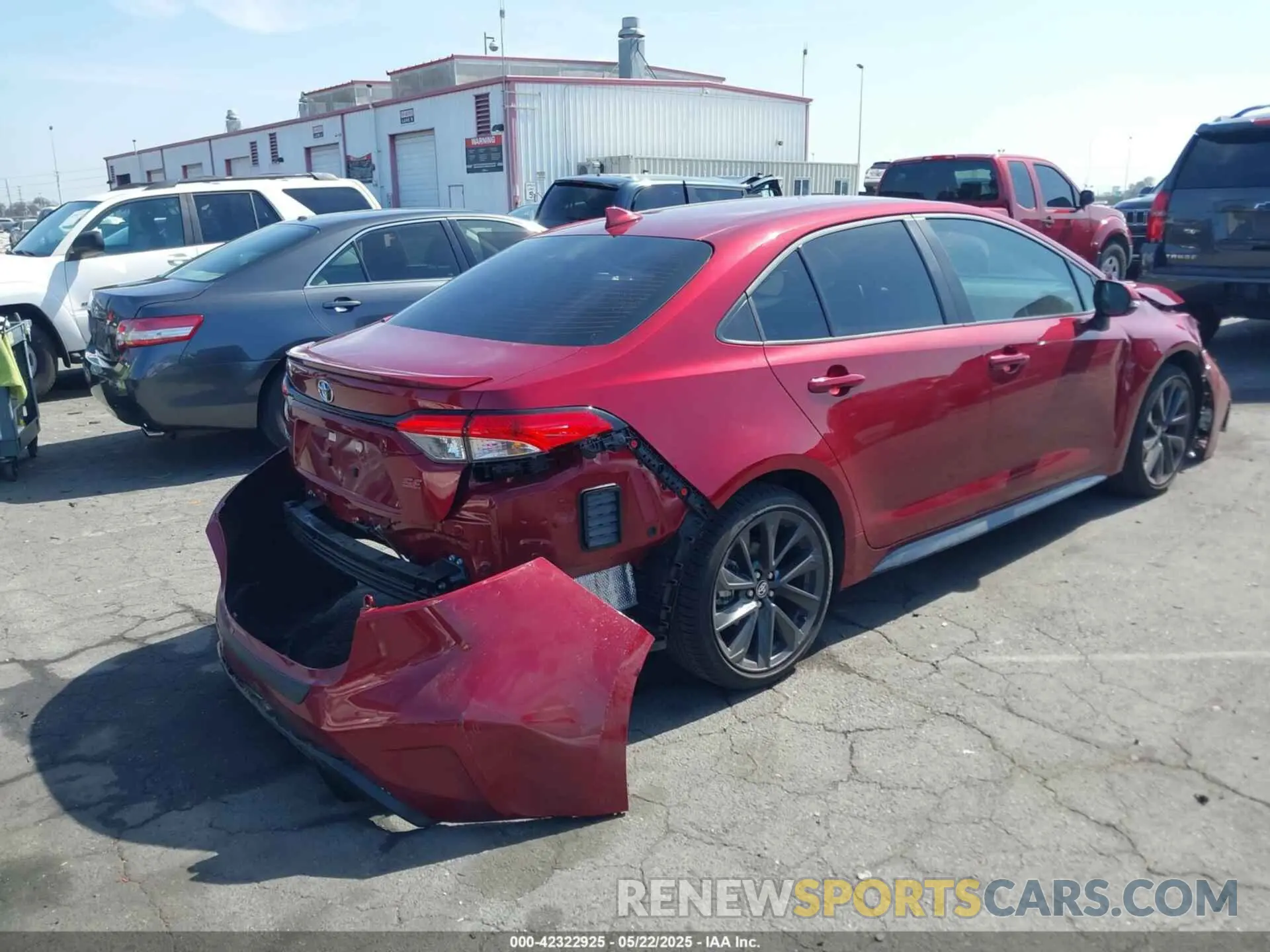 4 fotografías del automóvil dañado 5YFS4MCE7RP203465 TOYOTA COROLLA 2024