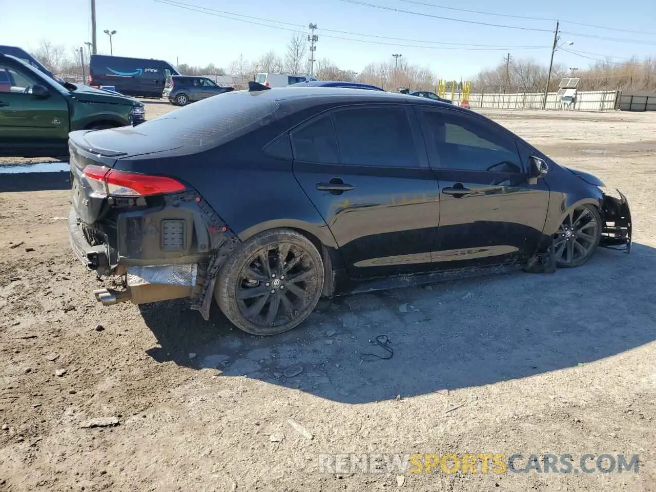 3 fotografías del automóvil dañado 5YFS4MCE7RP215972 TOYOTA COROLLA 2024