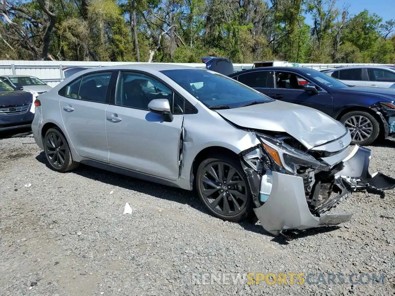 4 fotografías del automóvil dañado 5YFS4MCE8RP170802 TOYOTA COROLLA 2024