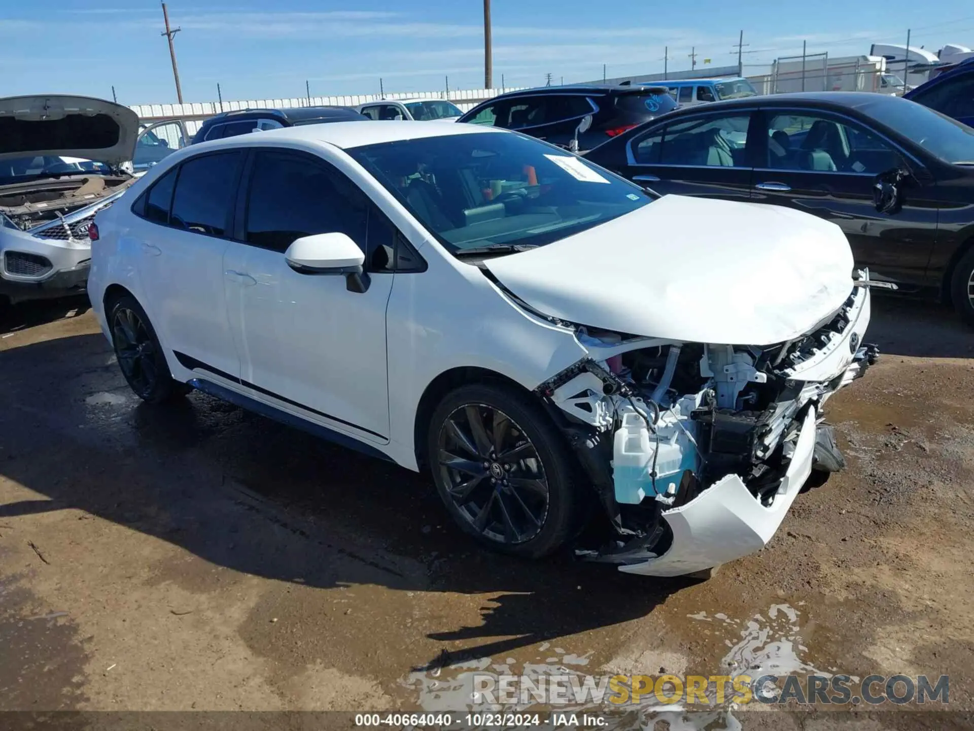 1 fotografías del automóvil dañado 5YFS4MCE8RP188281 TOYOTA COROLLA 2024