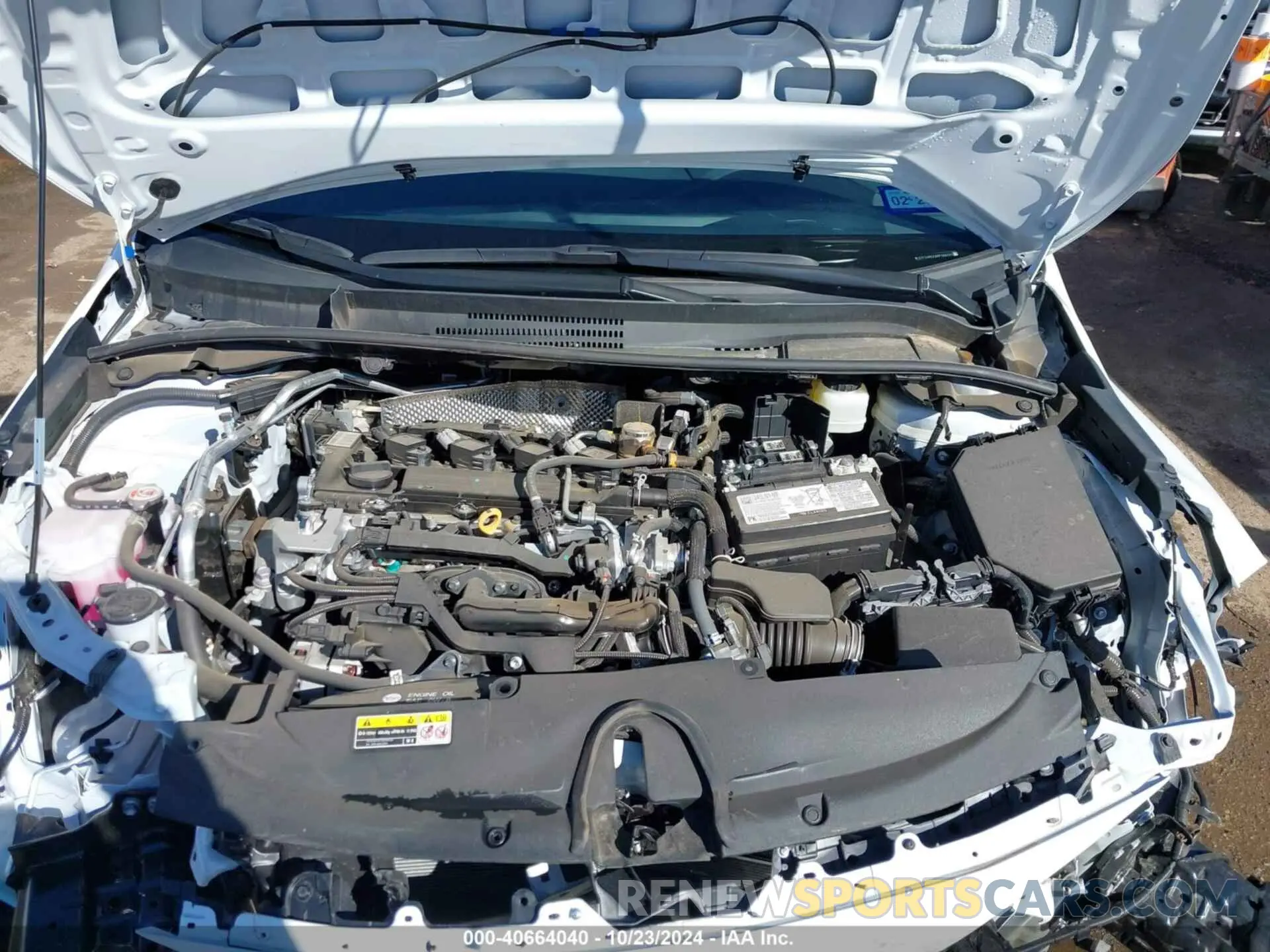 10 fotografías del automóvil dañado 5YFS4MCE8RP188281 TOYOTA COROLLA 2024