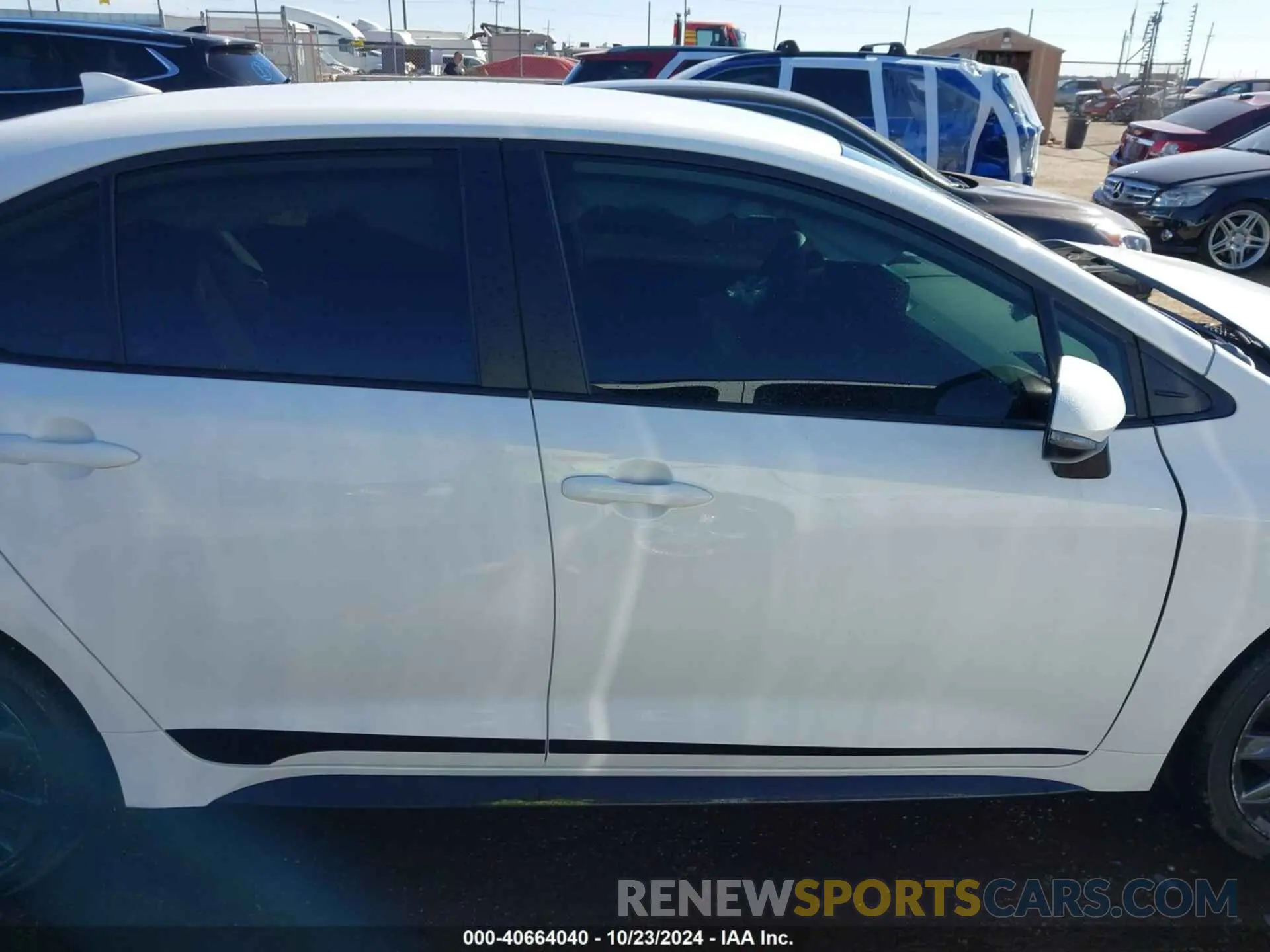 14 fotografías del automóvil dañado 5YFS4MCE8RP188281 TOYOTA COROLLA 2024