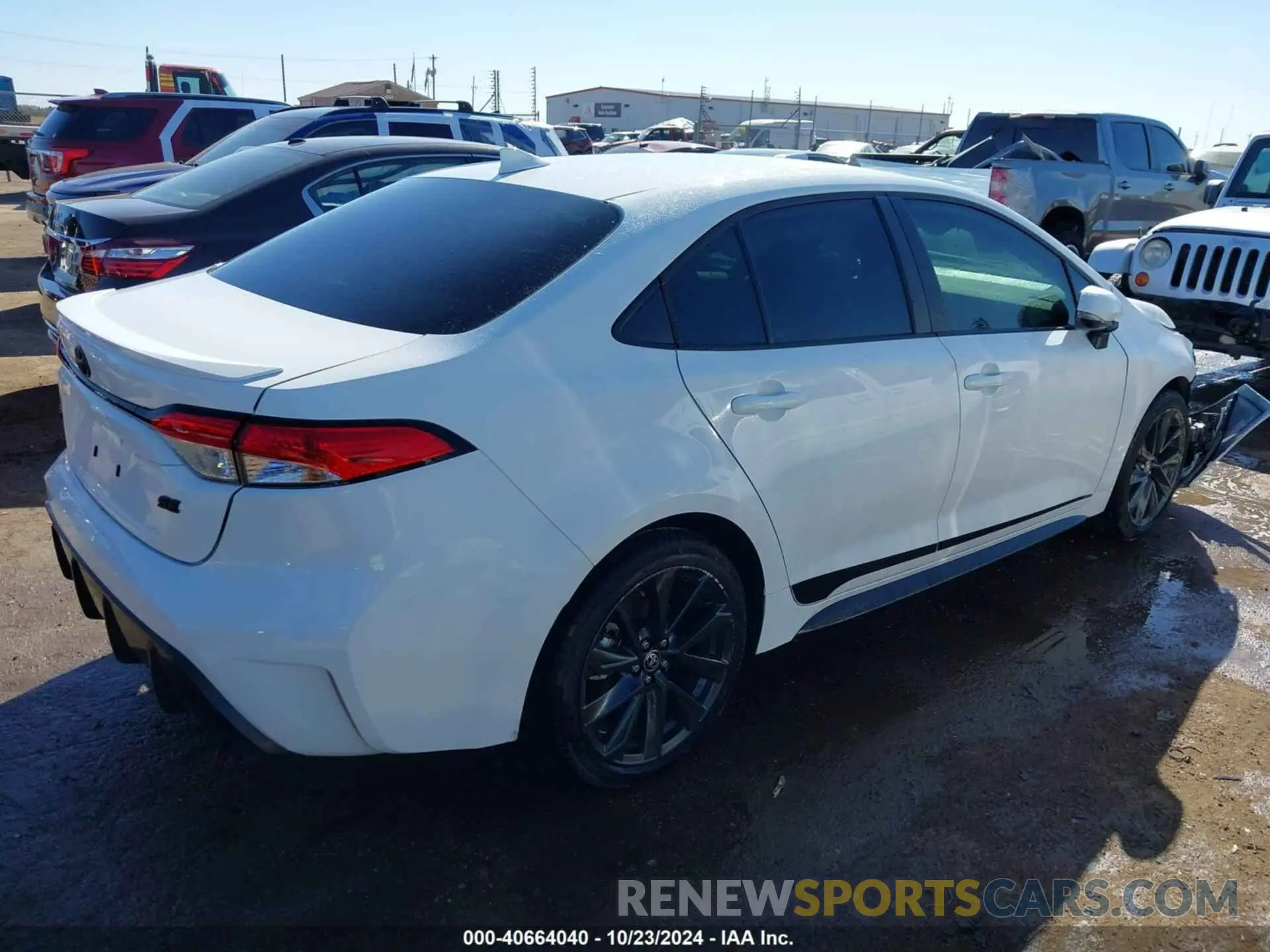 4 fotografías del automóvil dañado 5YFS4MCE8RP188281 TOYOTA COROLLA 2024