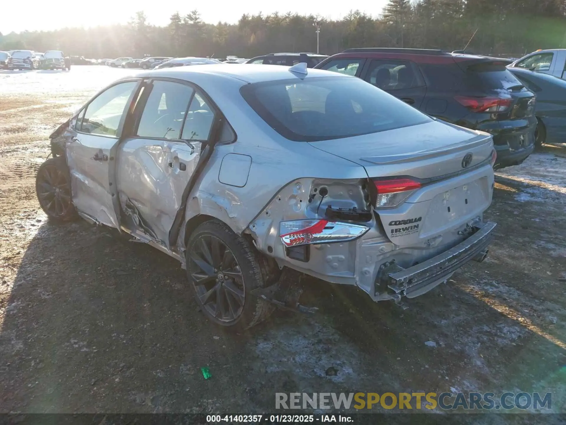 3 fotografías del automóvil dañado 5YFS4MCE8RP211249 TOYOTA COROLLA 2024