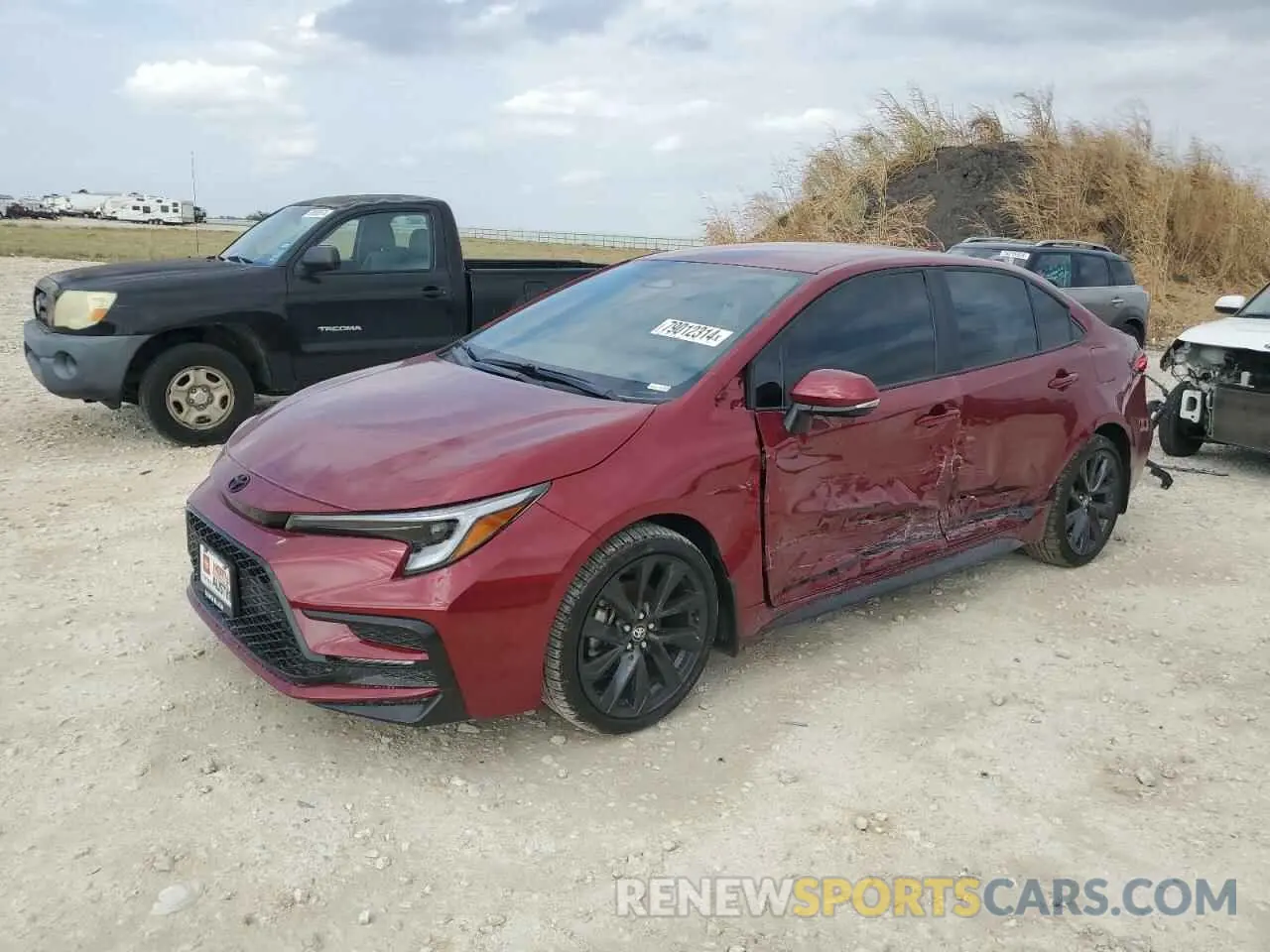 1 fotografías del automóvil dañado 5YFS4MCE8RP213258 TOYOTA COROLLA 2024