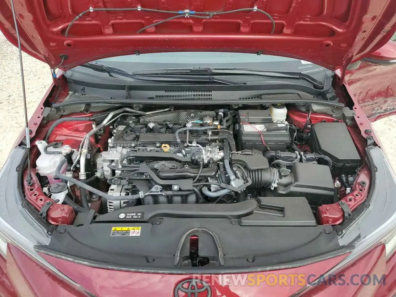 11 fotografías del automóvil dañado 5YFS4MCE8RP213258 TOYOTA COROLLA 2024