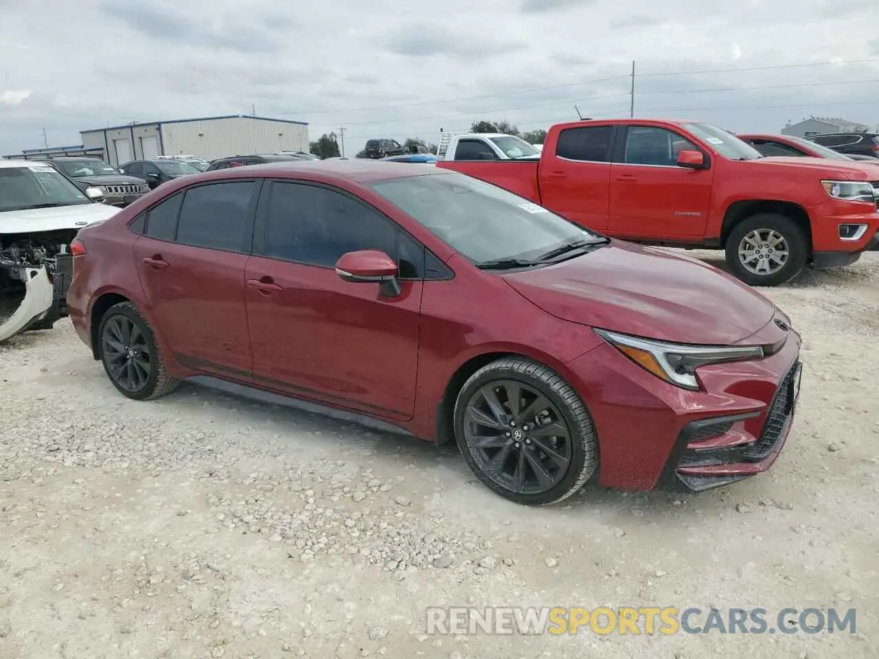 4 fotografías del automóvil dañado 5YFS4MCE8RP213258 TOYOTA COROLLA 2024