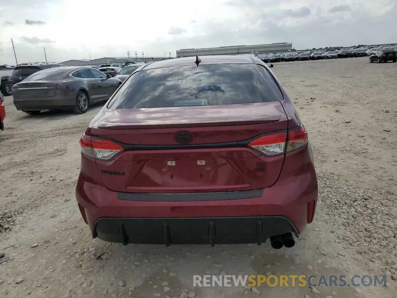 6 fotografías del automóvil dañado 5YFS4MCE8RP213258 TOYOTA COROLLA 2024