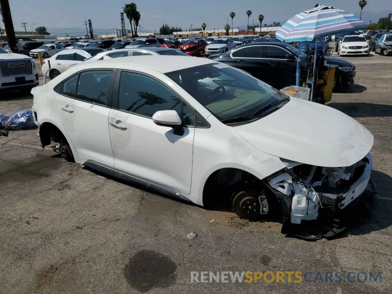 4 fotografías del automóvil dañado 5YFS4MCE8RP215544 TOYOTA COROLLA 2024