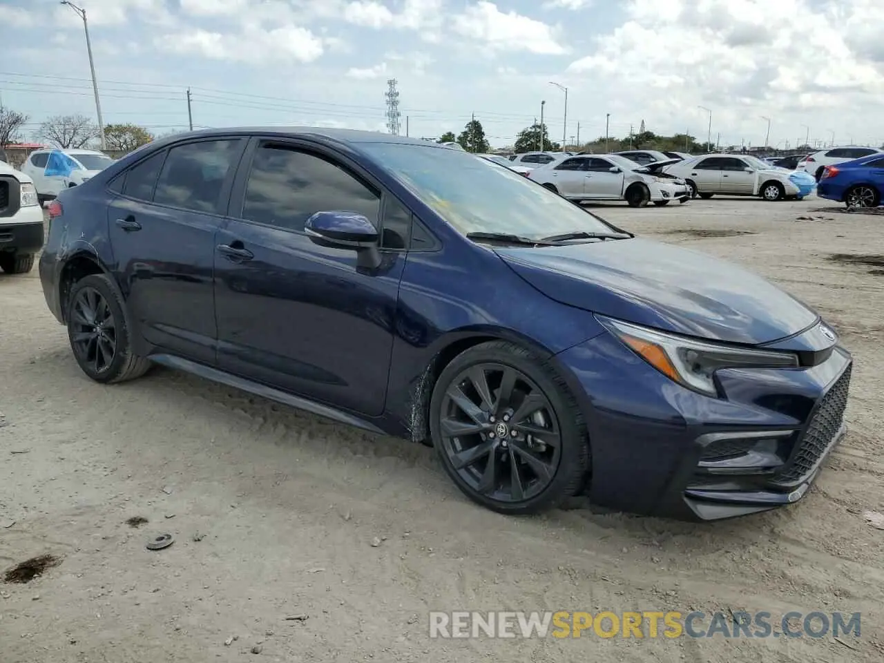 4 fotografías del automóvil dañado 5YFS4MCE9RP169710 TOYOTA COROLLA 2024