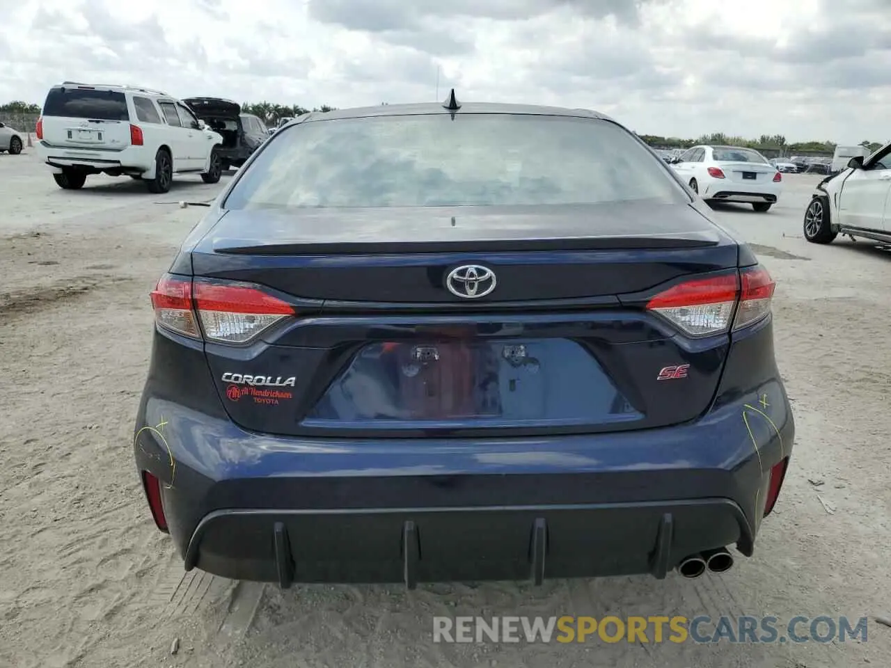 6 fotografías del automóvil dañado 5YFS4MCE9RP169710 TOYOTA COROLLA 2024