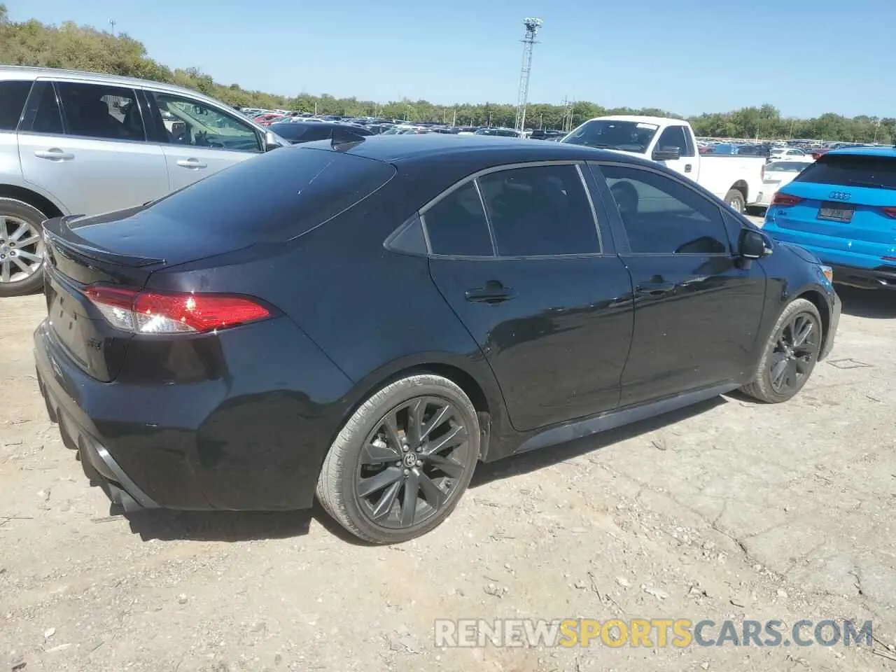 3 fotografías del automóvil dañado 5YFS4MCE9RP183798 TOYOTA COROLLA 2024