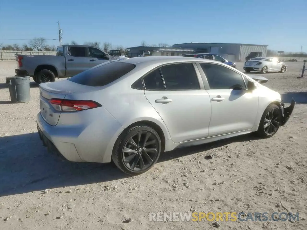 3 fotografías del automóvil dañado 5YFS4MCE9RP187088 TOYOTA COROLLA 2024
